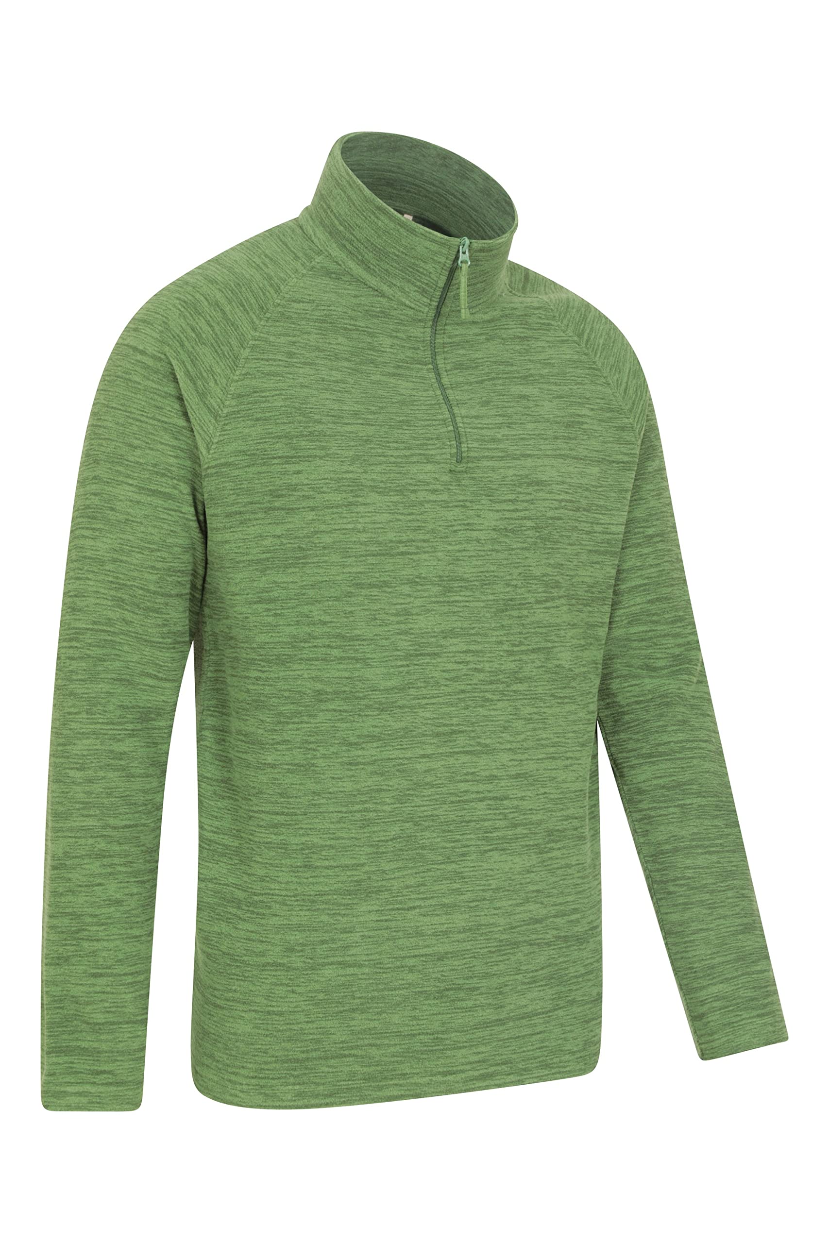 Mountain Warehouse Snowdon Mens Micro Fleece Top - Breathable Antipill, Half Zip Collar Sweater, Quick Drying Smooth Pullover - For Spring Summer & Outdoors — view 8