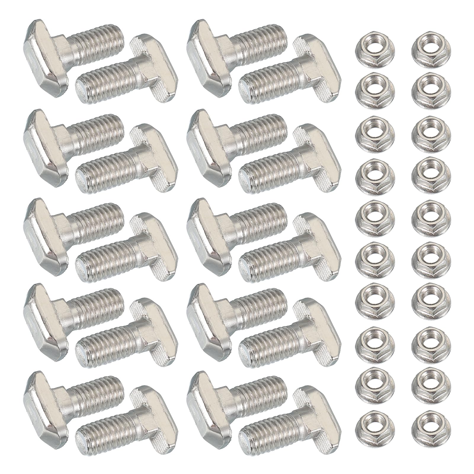 PATIKIL M8 x 18 mm T-Slot Bolts