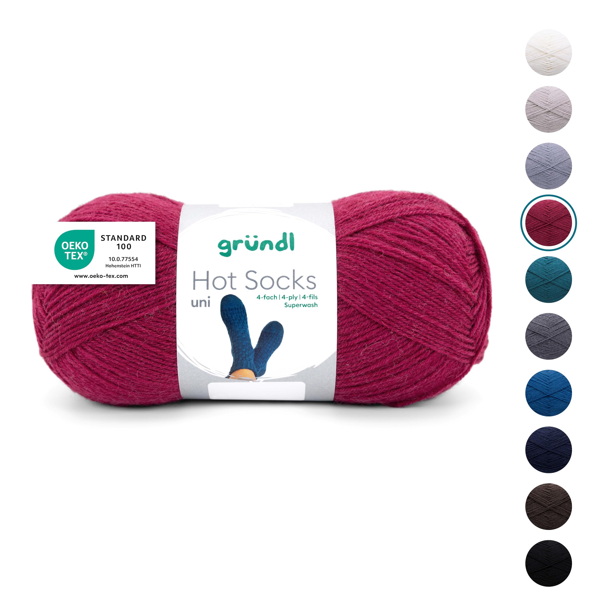Gründl Ladies Wool Burgundy 56 Sizes Tall