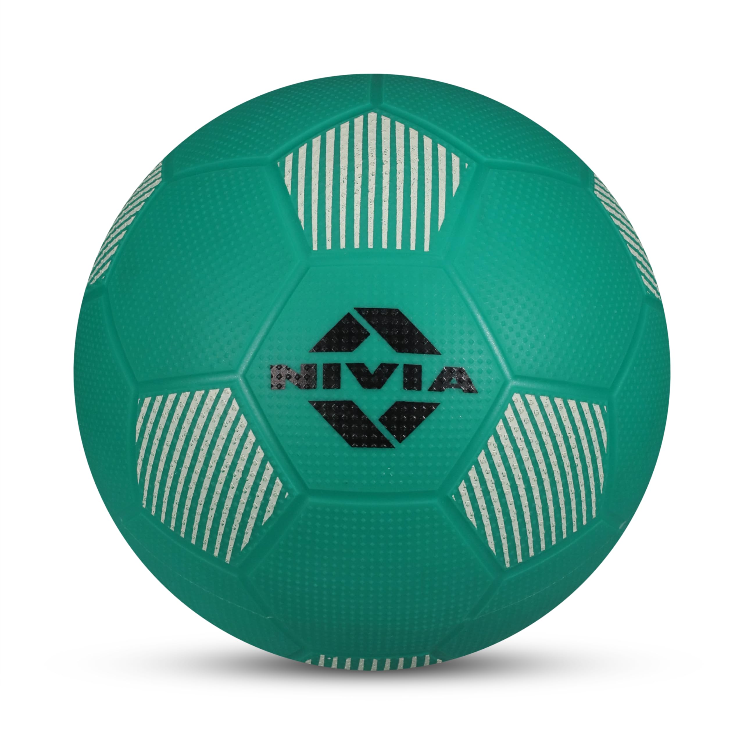 Nivia Home Play Mini Football for Kids, Soft & Lightweight Toy Ball, Safe for Indoor Play, Size - 3 (Teal Green), Pack of 1