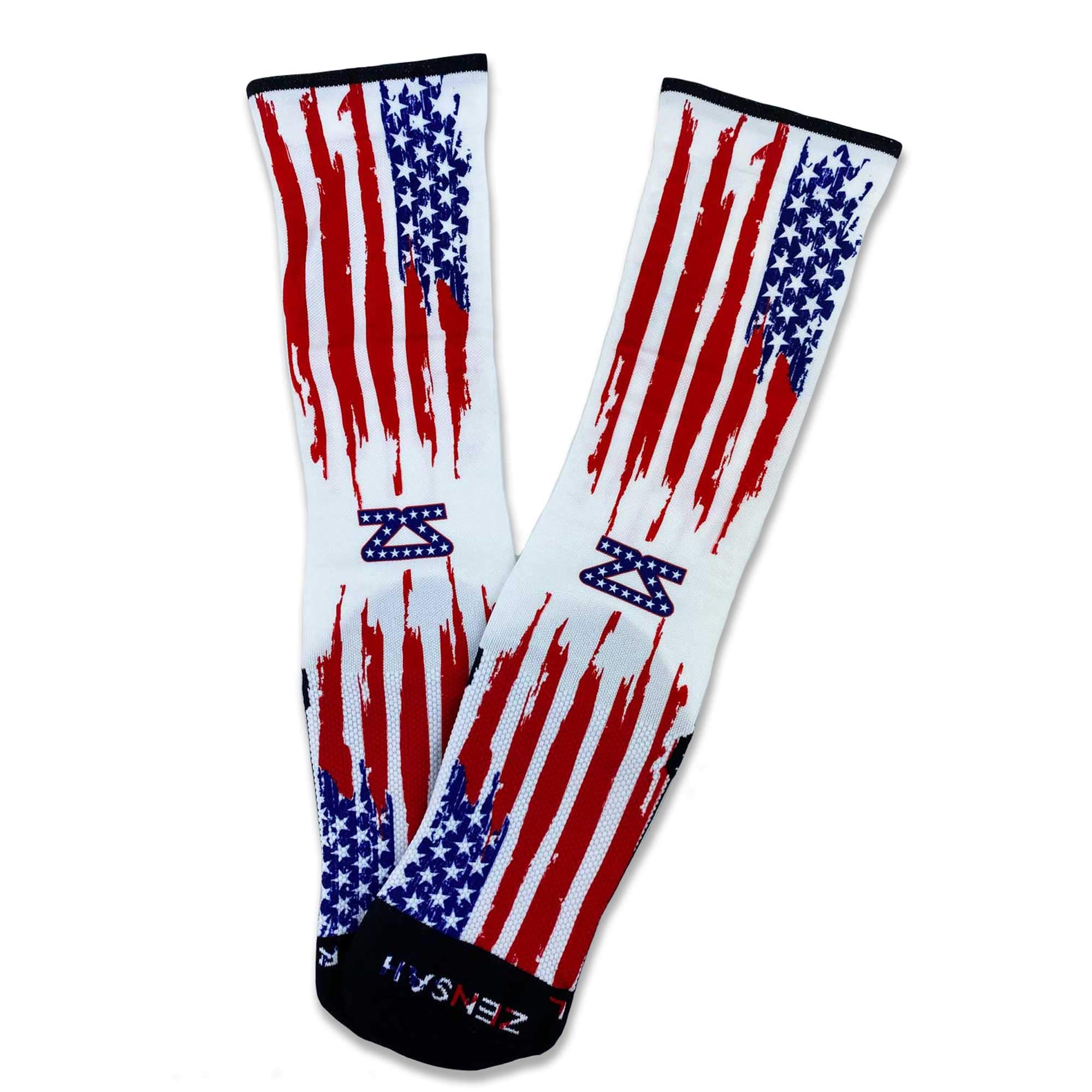 Zensah Anti-Blister Knee High Running Compression Socks for Men & Women