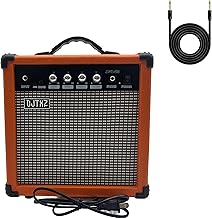 Electric Guitar Amplifier, 20W Practice Amp with EQ Controls, Orange Orange
