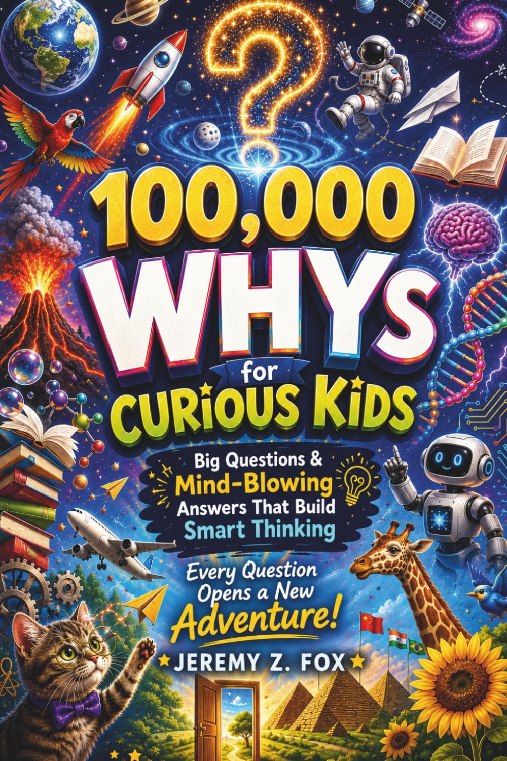 100,000 WHYs for Curious Kids: Big Questions & Mind-Blowing Answers That Build Smart Thinking