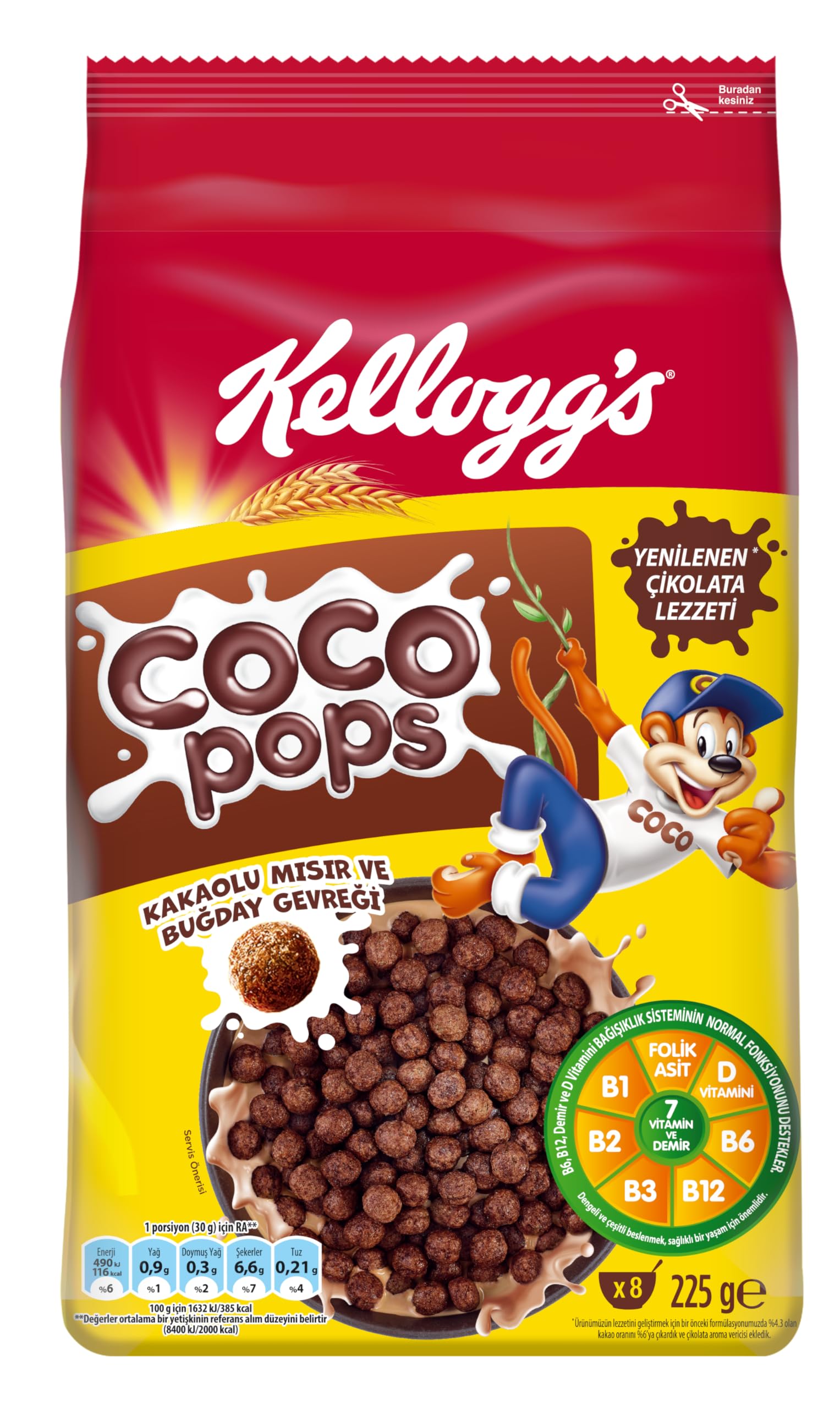 Kellogg'S Coco Pops 225 Gr