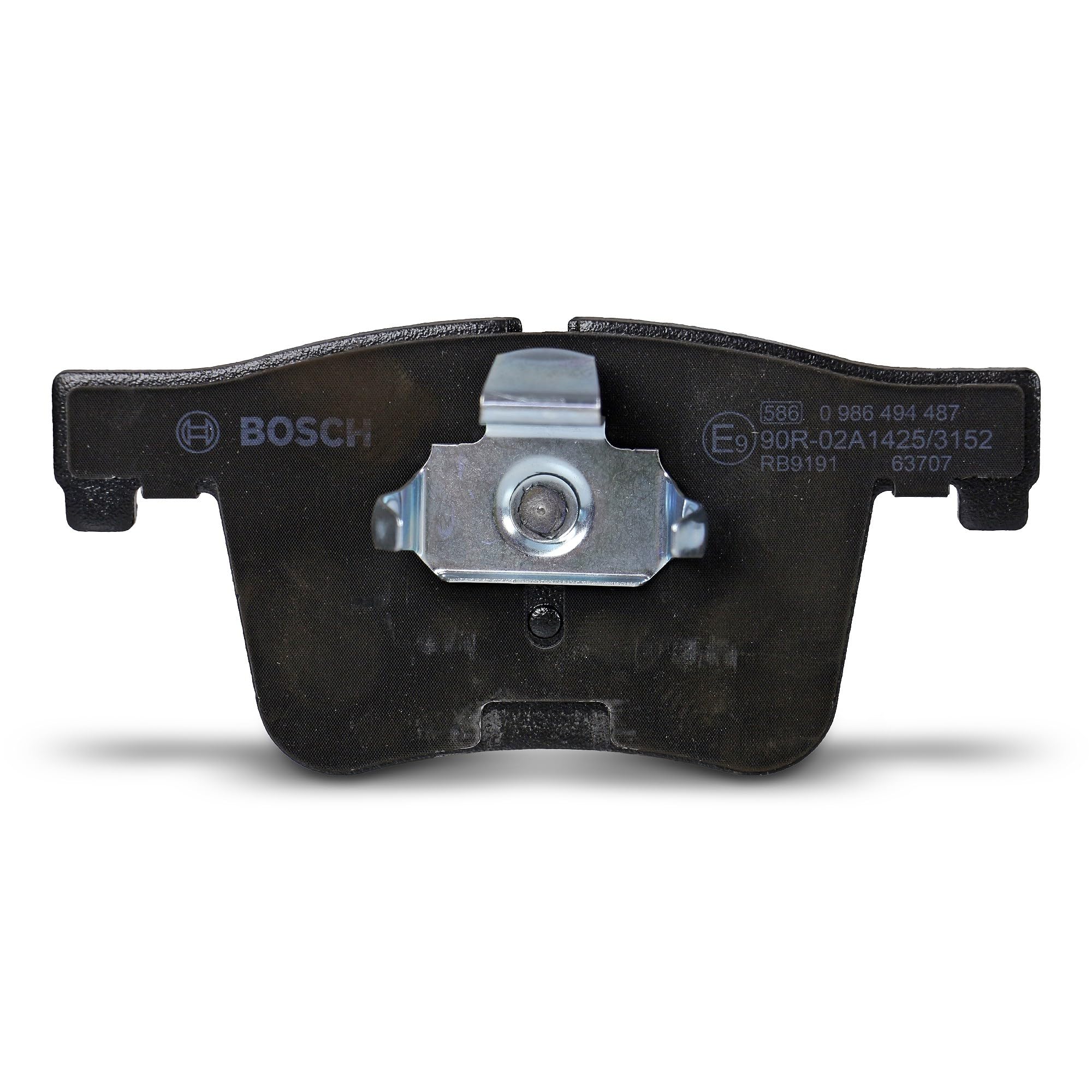 Bosch BP1408 - Pastiglie Freni Auto, Delantero - Calidad Bosch - Reducción de Ruido y Polvo - Certificación ECE-R90 - Sin Cobre - 1 Juego de 4 Pastillas