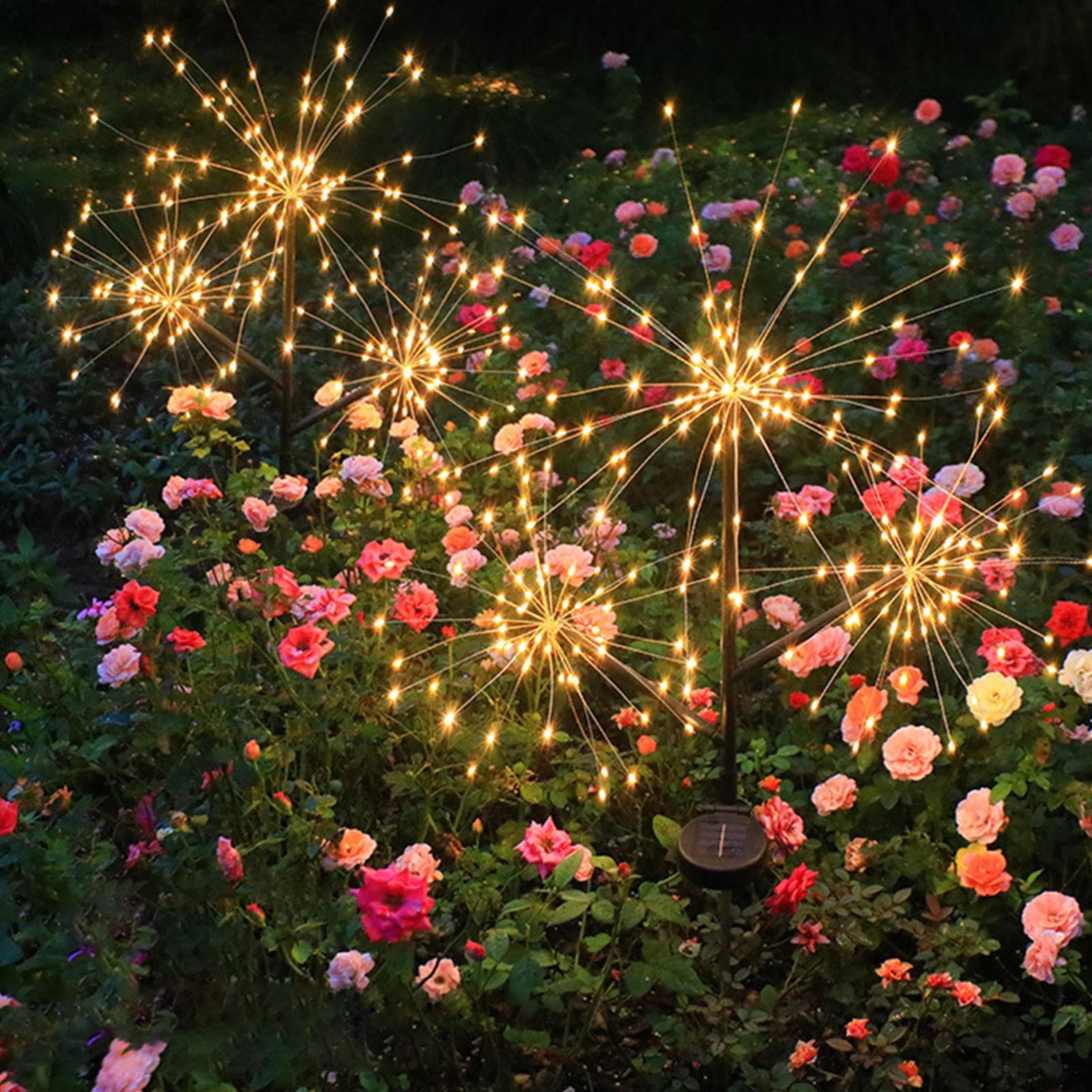 Amazon.co.jp: 花火ライト - 庭の照明 | 240 LED ヤードライト