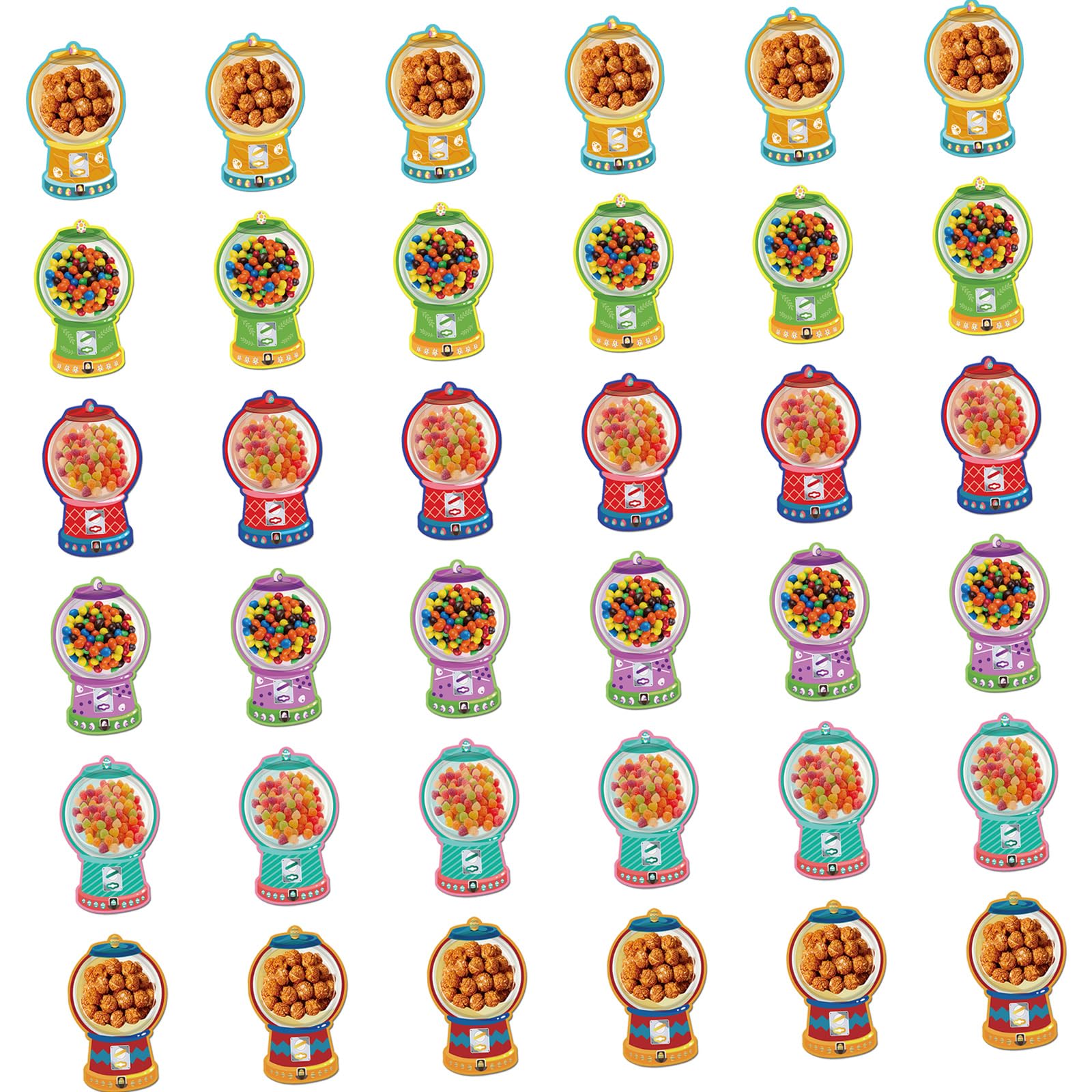 Piceioep Portable Party Candy Twisters Easter Greeting Card Easy to Distribute in School Event and Gatherings Portable Party Treats