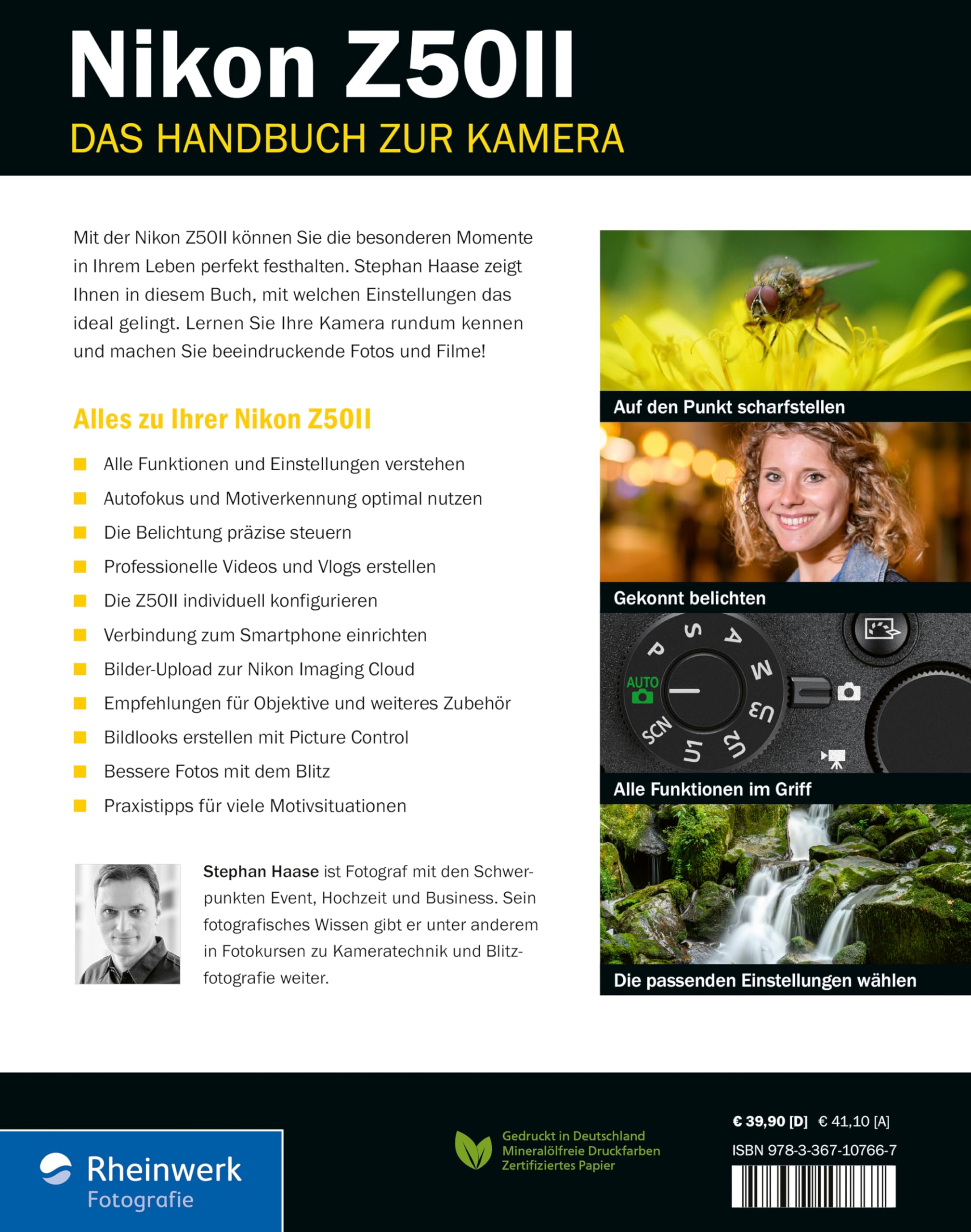 Nikon Z50II: Das Handbuch zur Kamera. Praxiswissen und Expertentipps zu Ihrer Nikon Z50II