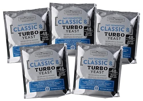 Still Spirits Levadura Turbo Classic 8 (paquete de 5)