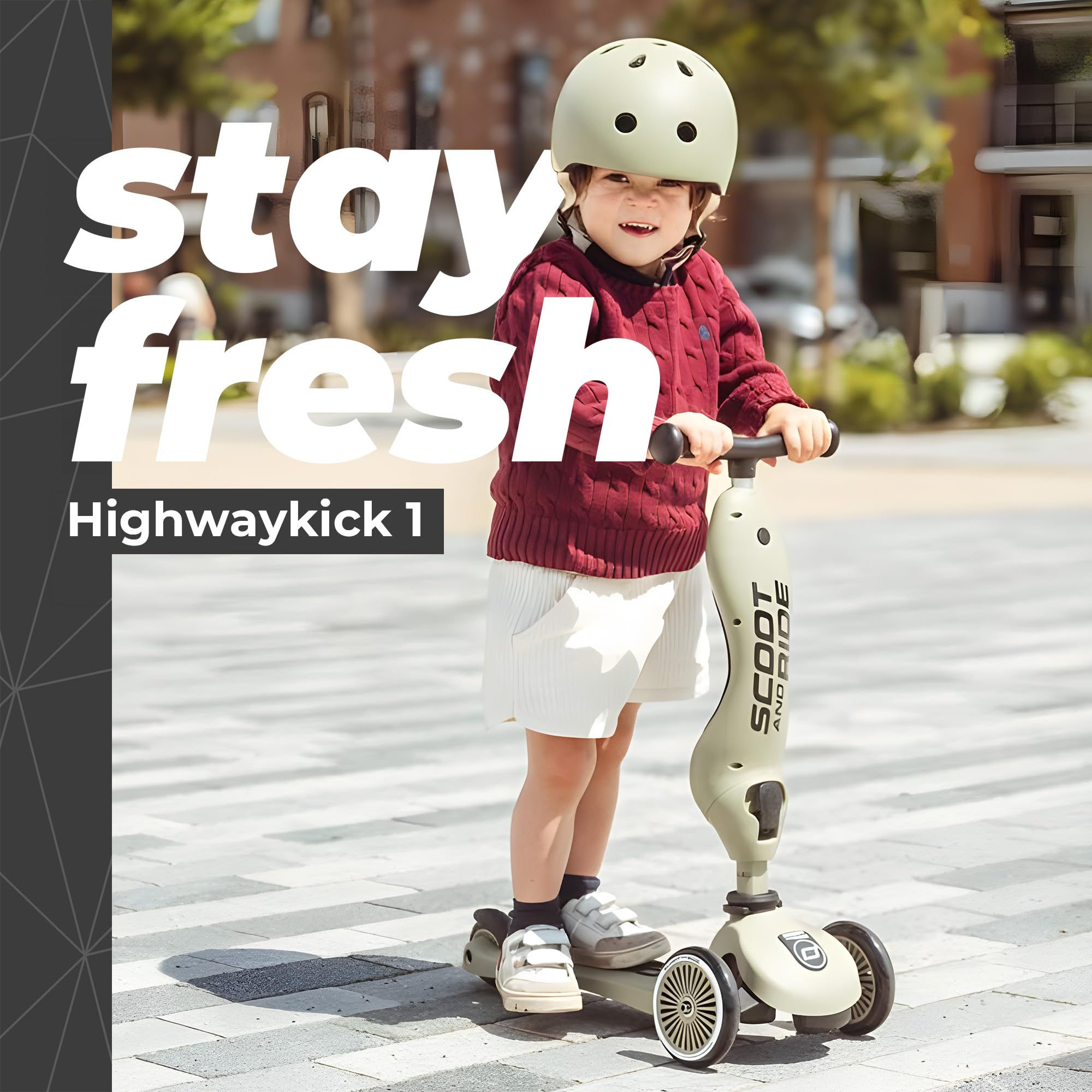 Amazon.co.jp: Scoot & Ride Highwaykick 1 キックボード シート付き