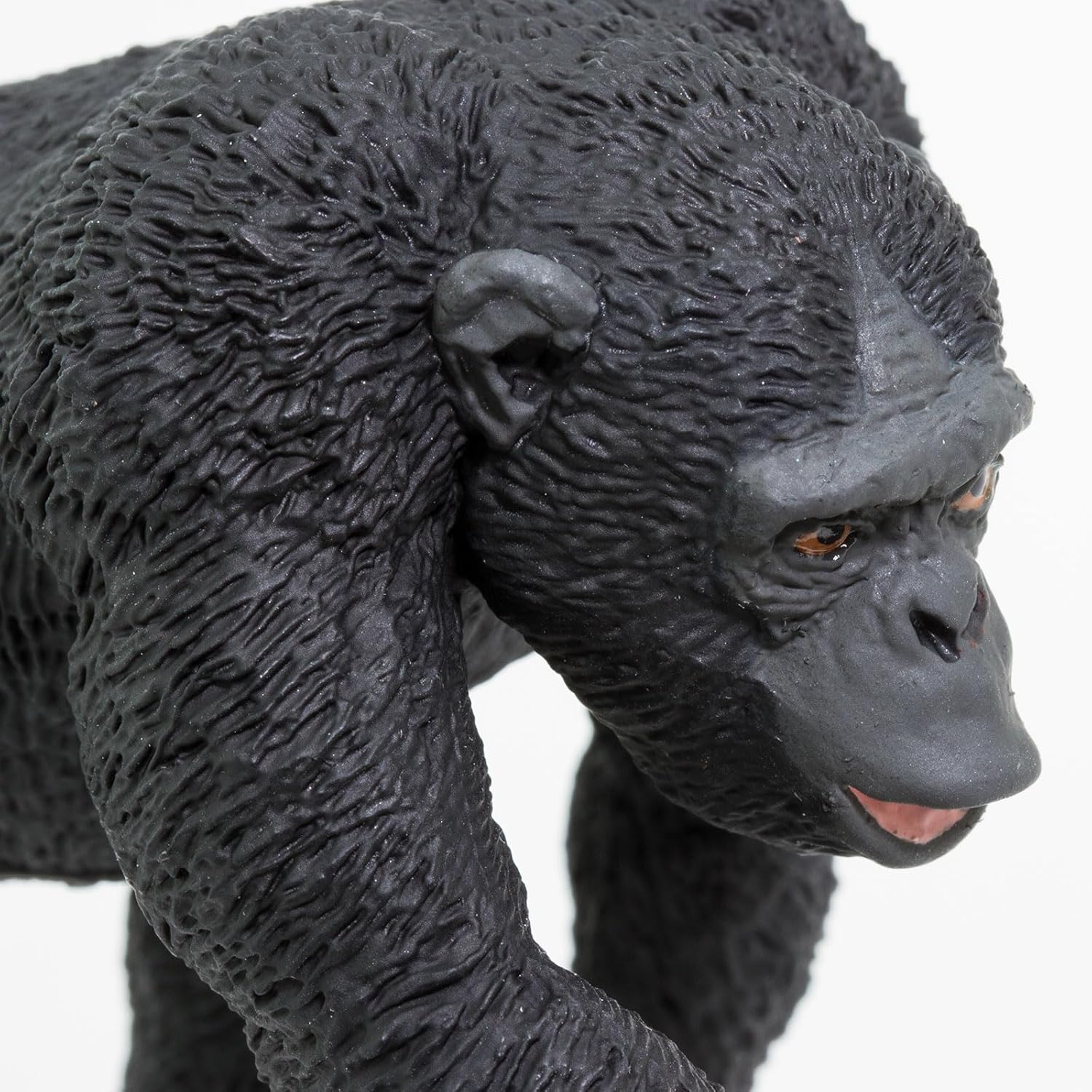 Safari Ltd. Chimpanzee Figurine - Hand-Painted, Lifelike 4" Model Figure - Fun Educational Toy for Boys, Girls & Kids Ages 1+