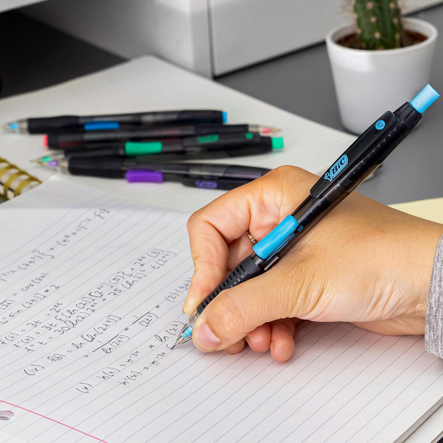BIC Break-Resistant Mechanical Pencils with Erasers, No. 2 Medium Point (0.7mm), 12-Count Pack Pencils for School or Office Supplies