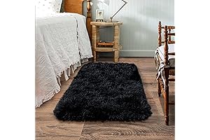 Soft and Luxurious Small Black Rug: The Perfect Accent for Your Home