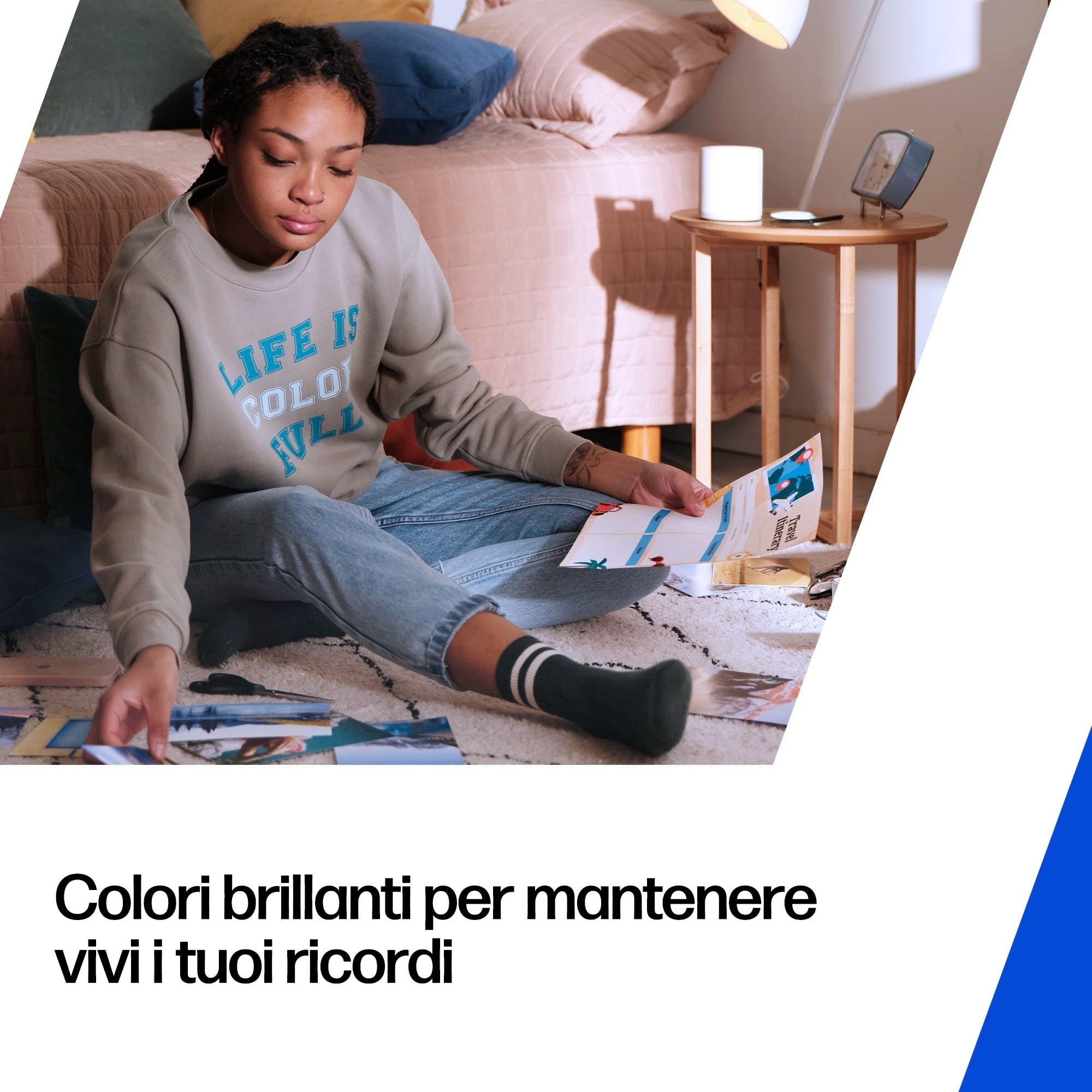 HP 308 Nero, 7FP21UE, Cartuccia Originale da 160 Pagine, Compatibile con Stampanti Envy 6110e, 6120e, 6122e, 6130e, 6132e, 6520e, 6530e, 6532e