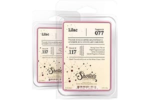 Pure Lilac Wax Melts for Warmers Enhanced with Natural Oils