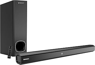 ZEBRONICS Zeb-JUKEBAR 3900, 80W Multimedia soundbar with subwoofer Supporting Bluetooth, HDMI(ARC), Coaxial Input, AUX, US...