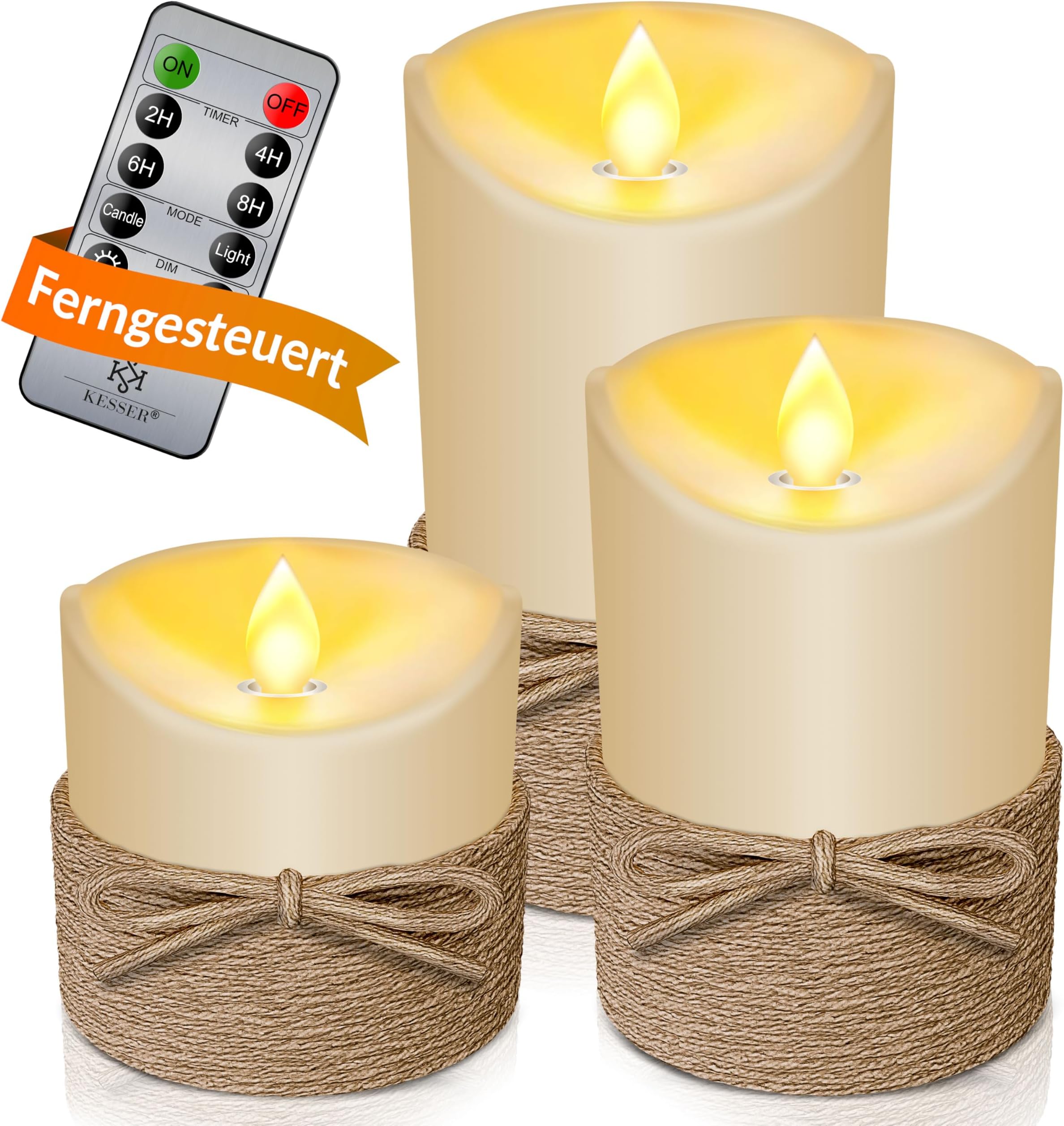Led Kerze Mit Timer Rossmann