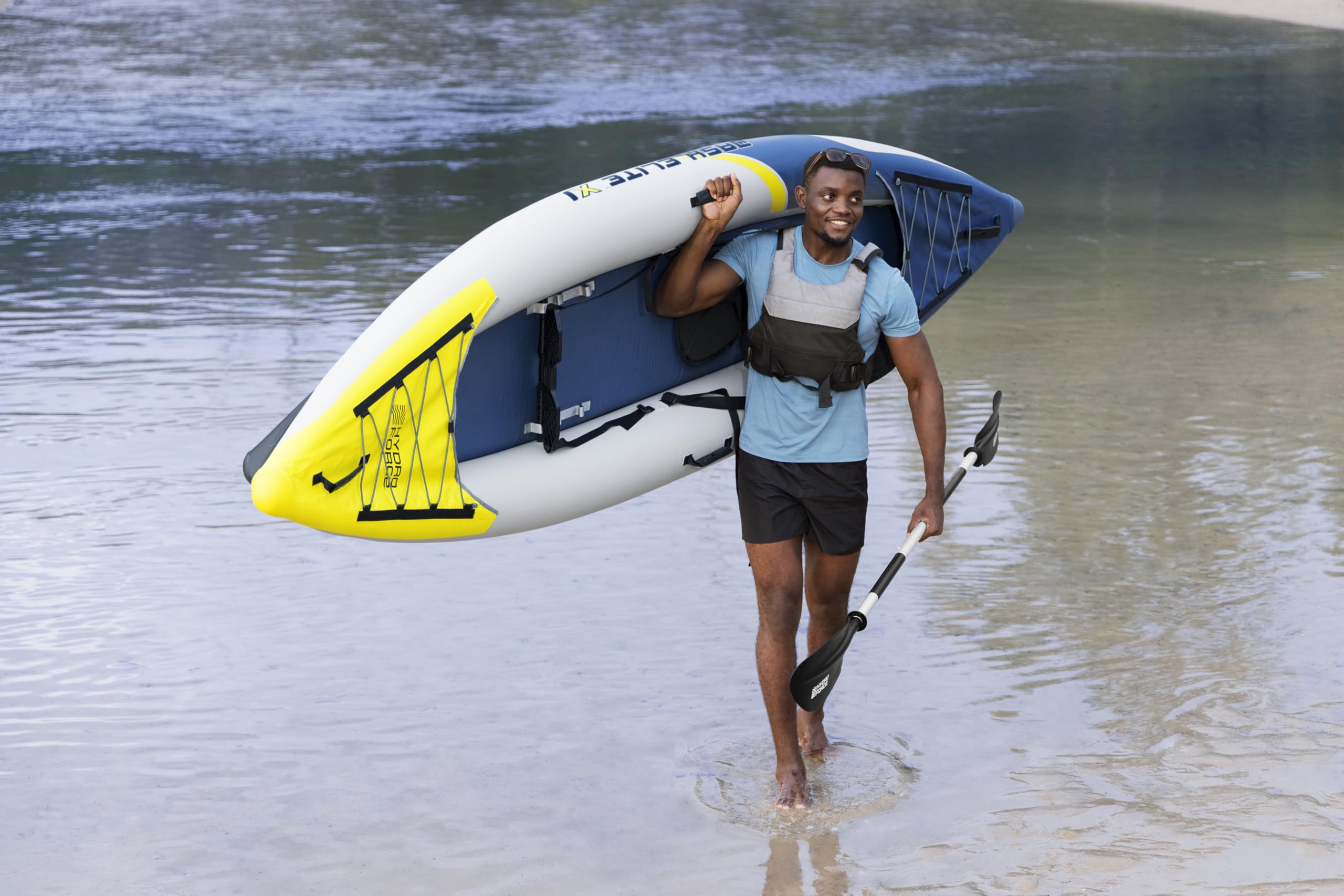 Bestway Juego de Kayak Dash Elite X1 de 11' x 36" x 12"/3.35 MX 92 cm x 30 cm