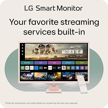 LG SMART Monitor 32RS50F-W 31.5インチ 31.5