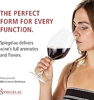 Vista 5 de Spiegelau Wine Lovers - Juego de 4 copas de vino blanco con tallo elegante para Chardonnay, Sauvignon Blanc y Riesling - Juego de copas de cristal