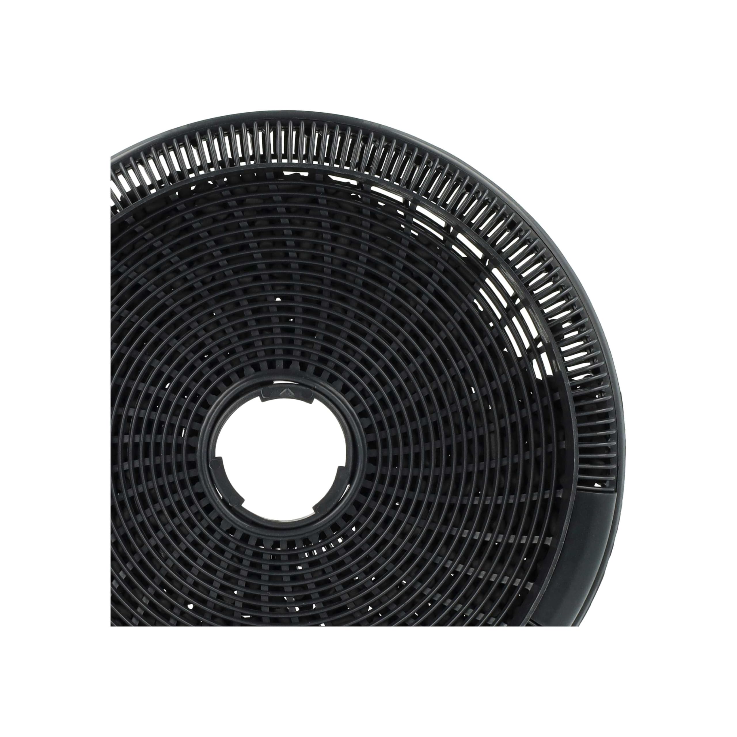 vhbw 4x filtro de carbón activado reemplaza Electrolux ECFB02, Model 190 para campanas cocina