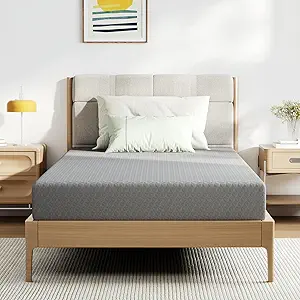 Novilla Queen Memory Foam Mattress, 5 Inch Queen Size Mattresses with Gel-Infused Memory & Ventilated Wave Foam for Fresh Sleep & Zoned Pressure Relief Mattress in a Box CertiPUR-US Certified