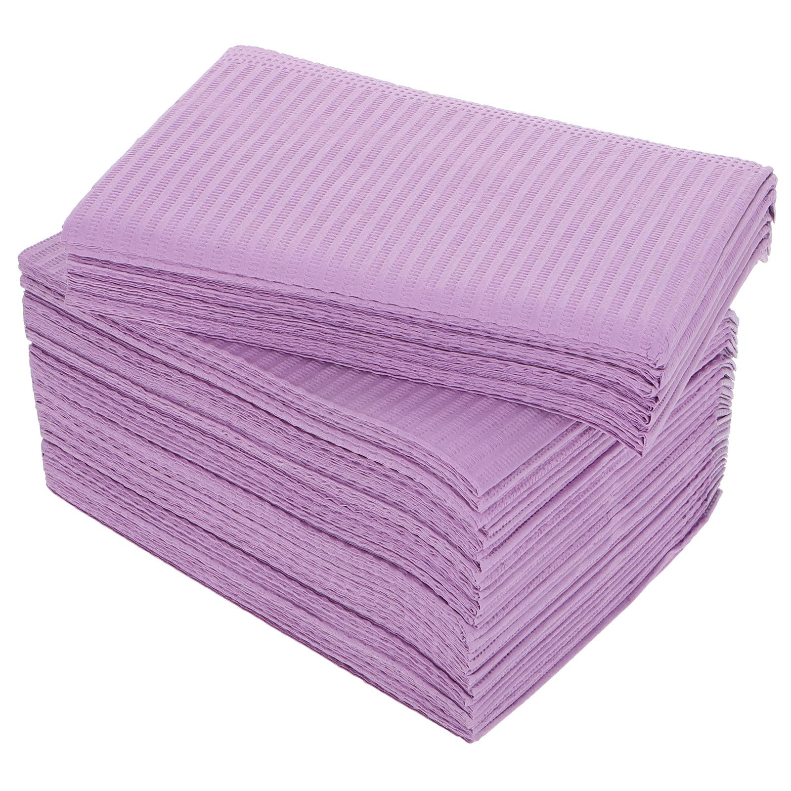 50 Toallas Desechables para Mesa de Uñas de Pulpa de Madera, Cojín para Mesa de Uñas para Mantener Limpio y Sanitario el Espacio de Trabajo en Manicura Profesional