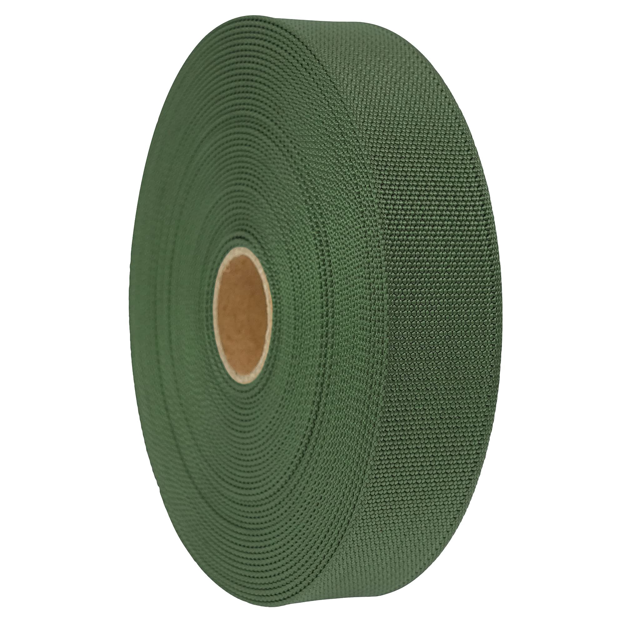 GM CLIMBING MIL-W-17337 Nylon Webbing Flat MilSpecs 1200Lbs for Tactical Goods, Backpack Straps, Loops, Slings, PALS MOLLE Webbing Adapter 1 inch x 30Ft / 10 Yards