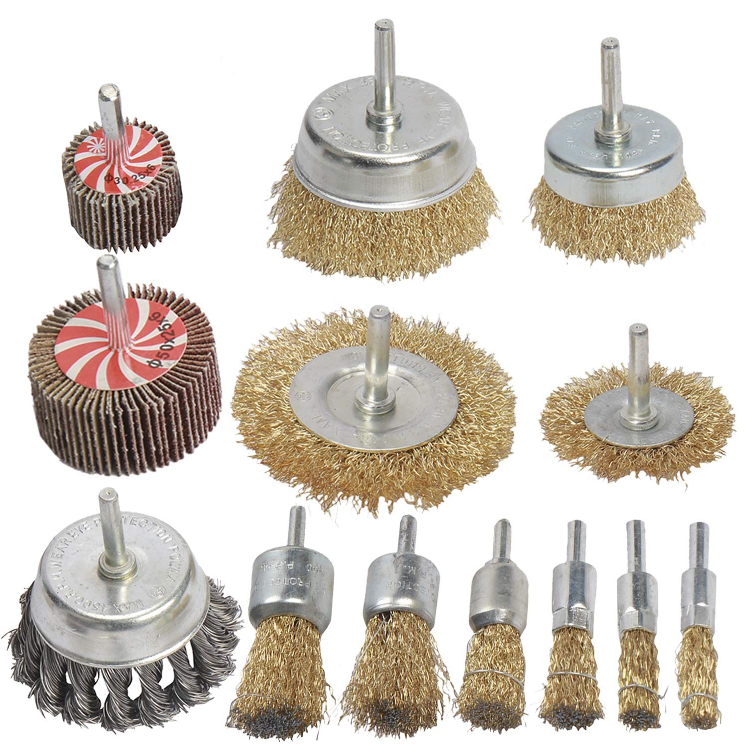 Wire Brush Wheel Cup Brush Set 