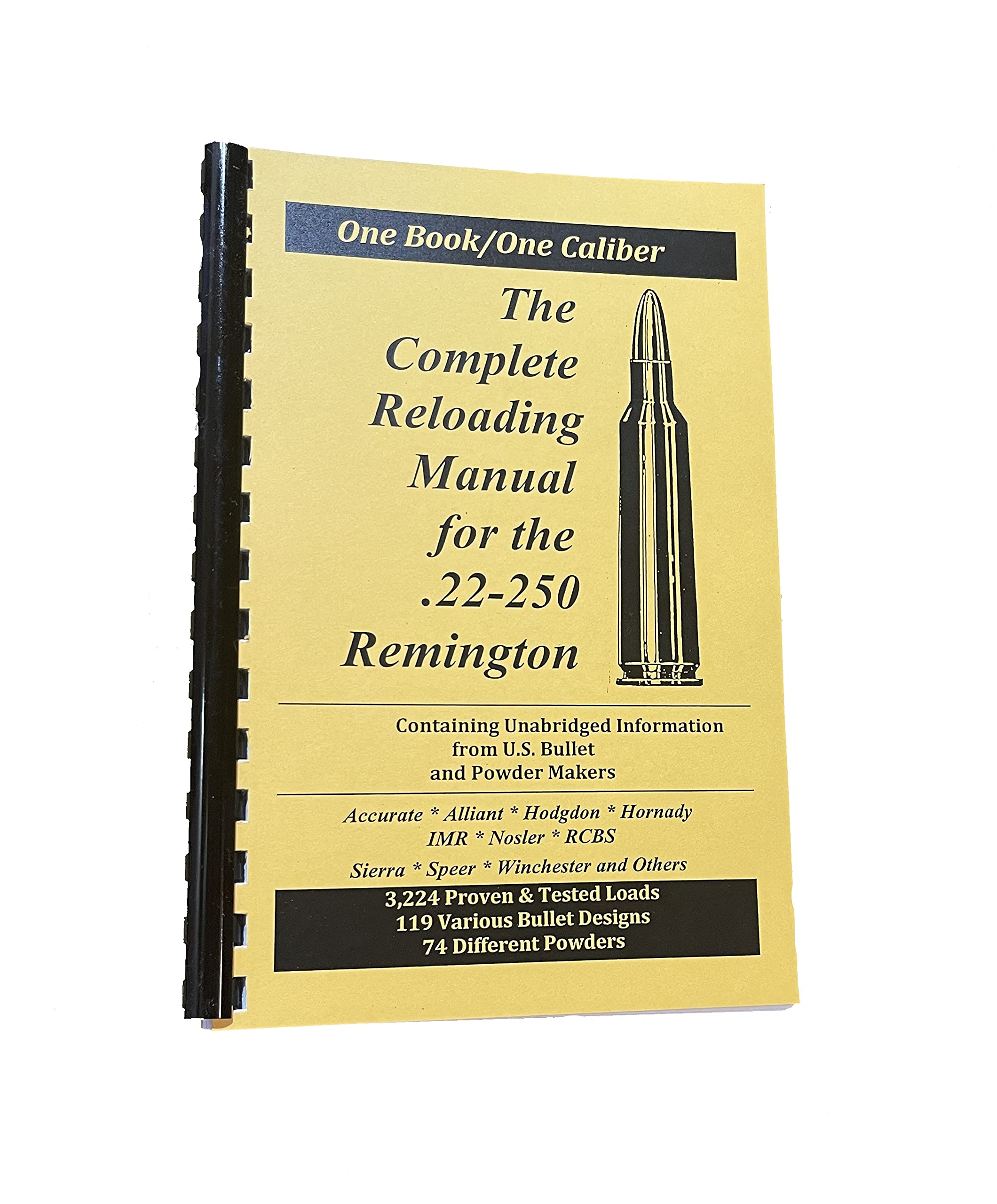 The Complete Reloading Manual for the .22-250 Remington Paperback – January 1, 2004