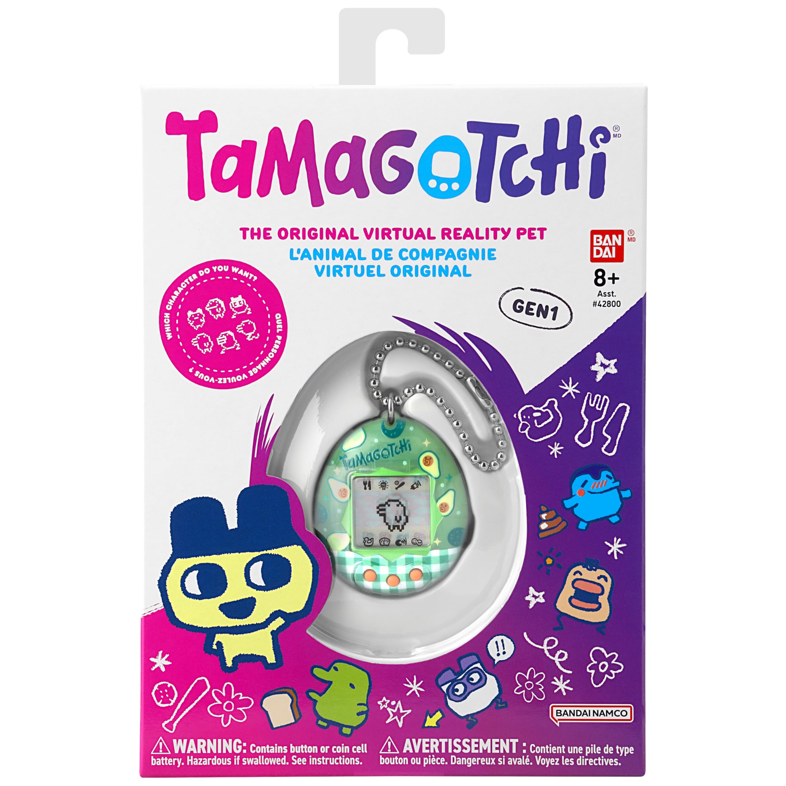 Tamagotchi Original - Avocado Mix, Electronic Pets - Amazon Canada