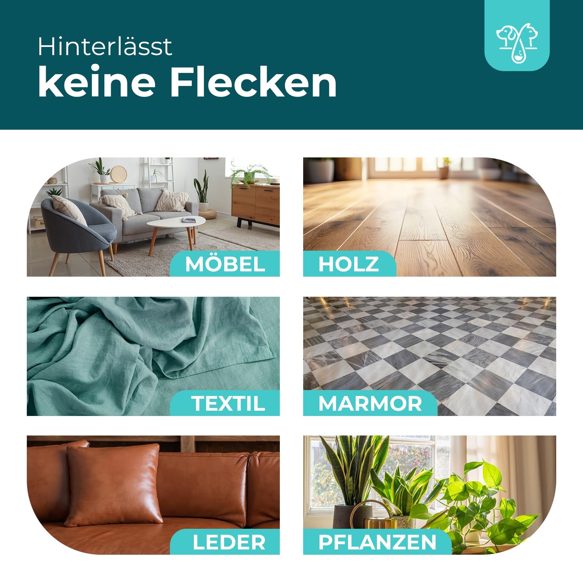 The Home Pet Lab Katzenabwehrspray Cat-Away EC gegen Urinieren & Kratzen - 500 ml - Fernhaltespray Katze für Innen und Außen - Katzen Schreck zur effektiven Katzenabwehr