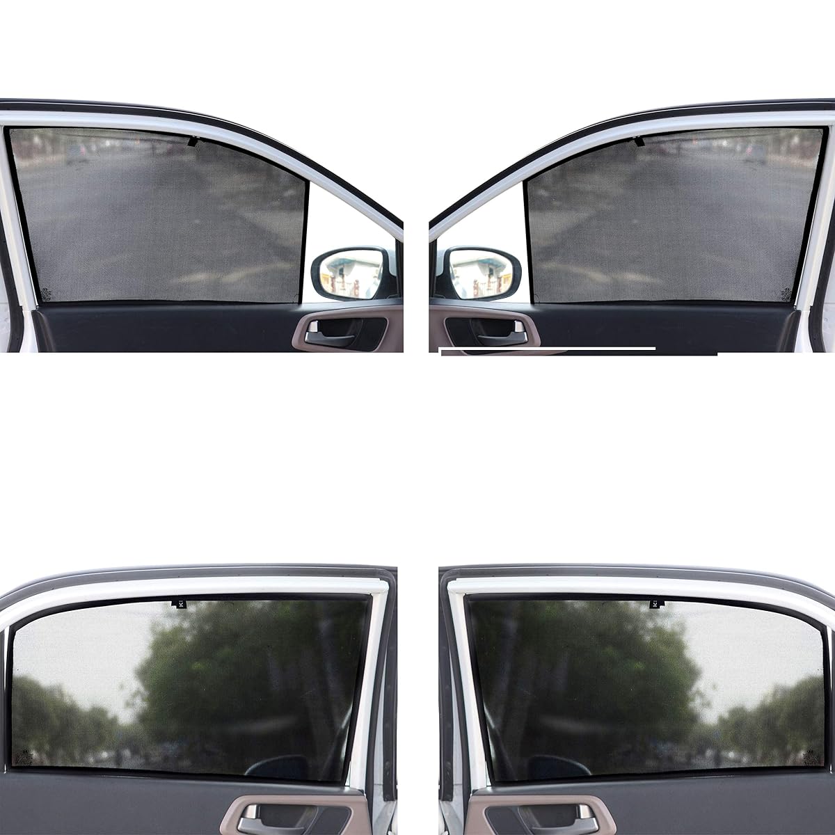 Decode sunshade car curtain sun protectors for windshield and side window