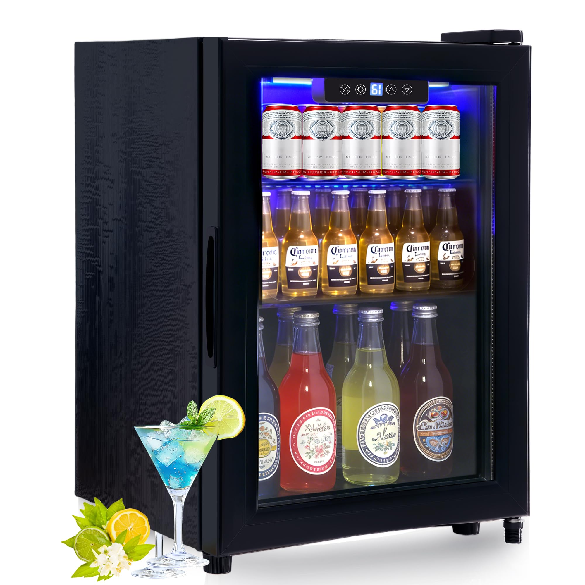 cruiser rhino AMZ-BC-58 1.7 cu ft Beverage Cooler Black