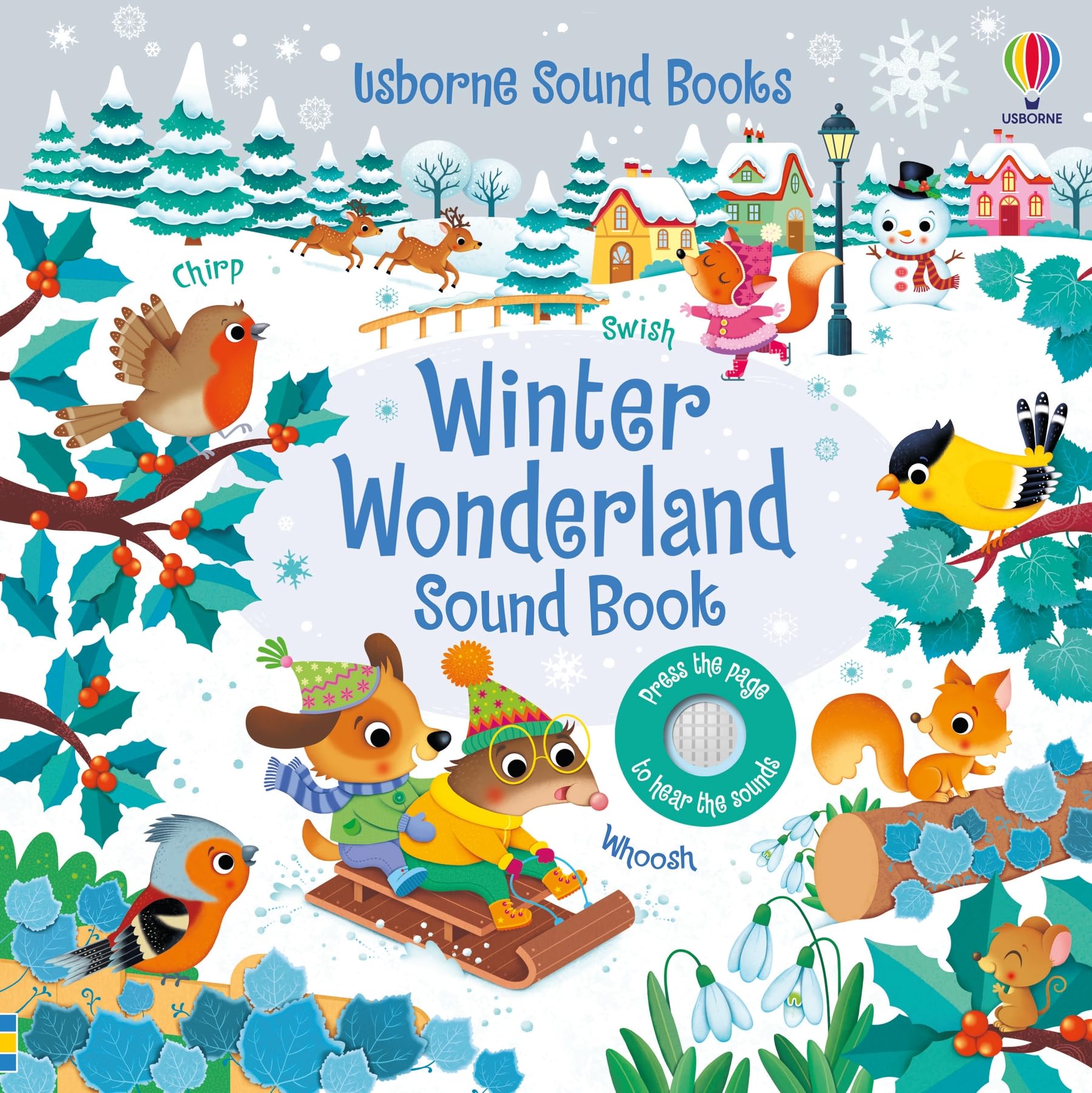 Winter Wonderland Sound Book: A Festive Christmas Journey of Sounds and Activities, with Carols, Crackling Fire, Ice-Skating Animals, and More to Discover (Sound Books)