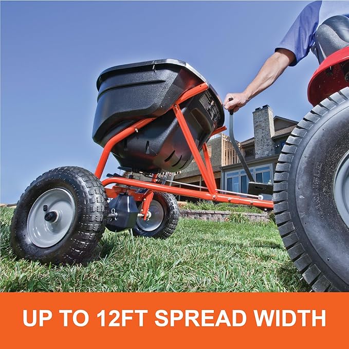 Agri-Fab 45-0463 Esparcidor de Arrastre 130 lb, Enganche Universal miniatura 4