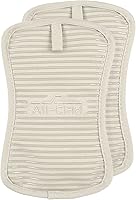 Vista 15 de All-Clad Soporte Premium para Ollas y Almohadilla Térmica: Resistente al Calor hasta 500 Grados - 100% Algodón, Almohadilla Térmica de 10"x6.25