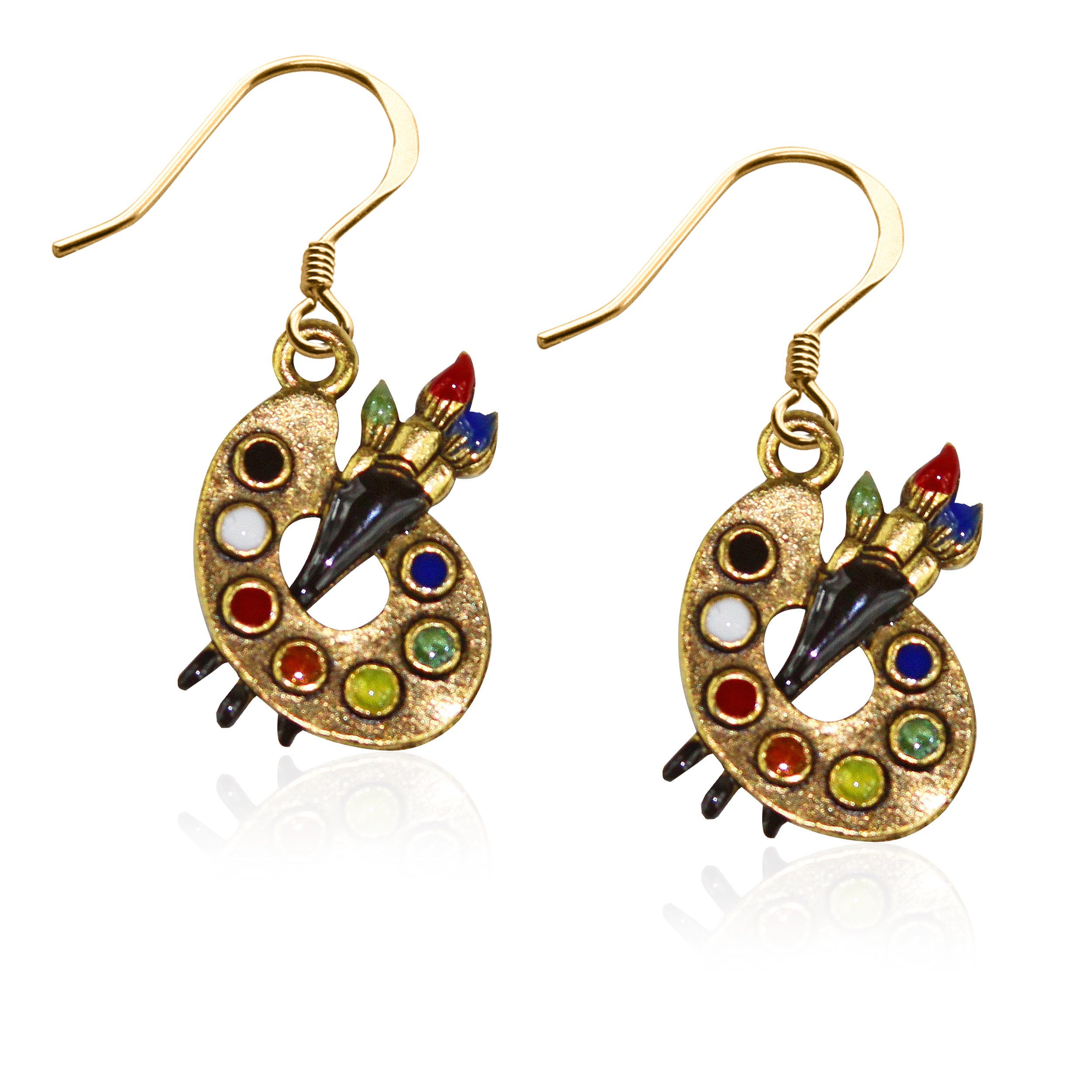 Whimsical GiftsArtist Charm Earrings