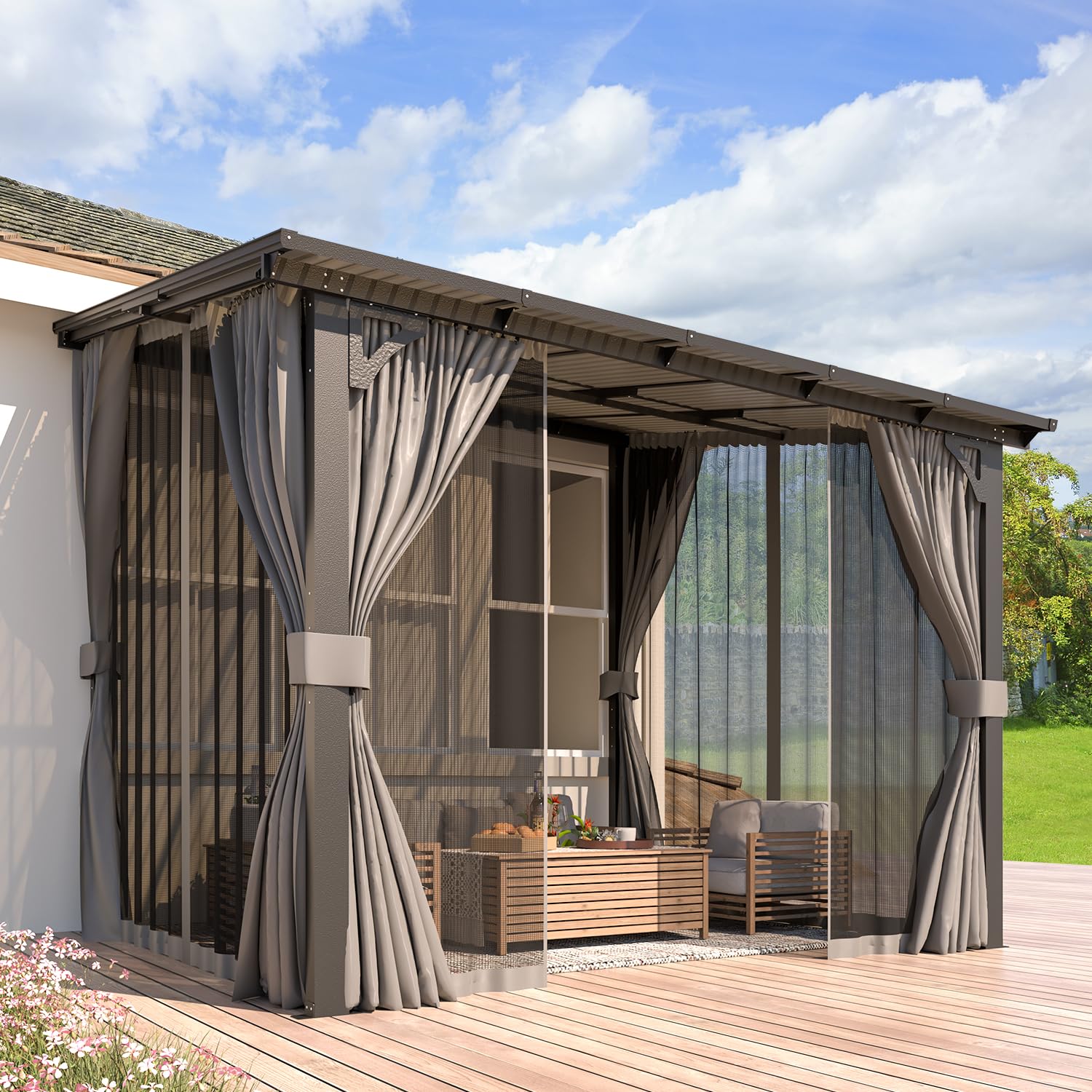 AECOJOY 12x8 Lean-To