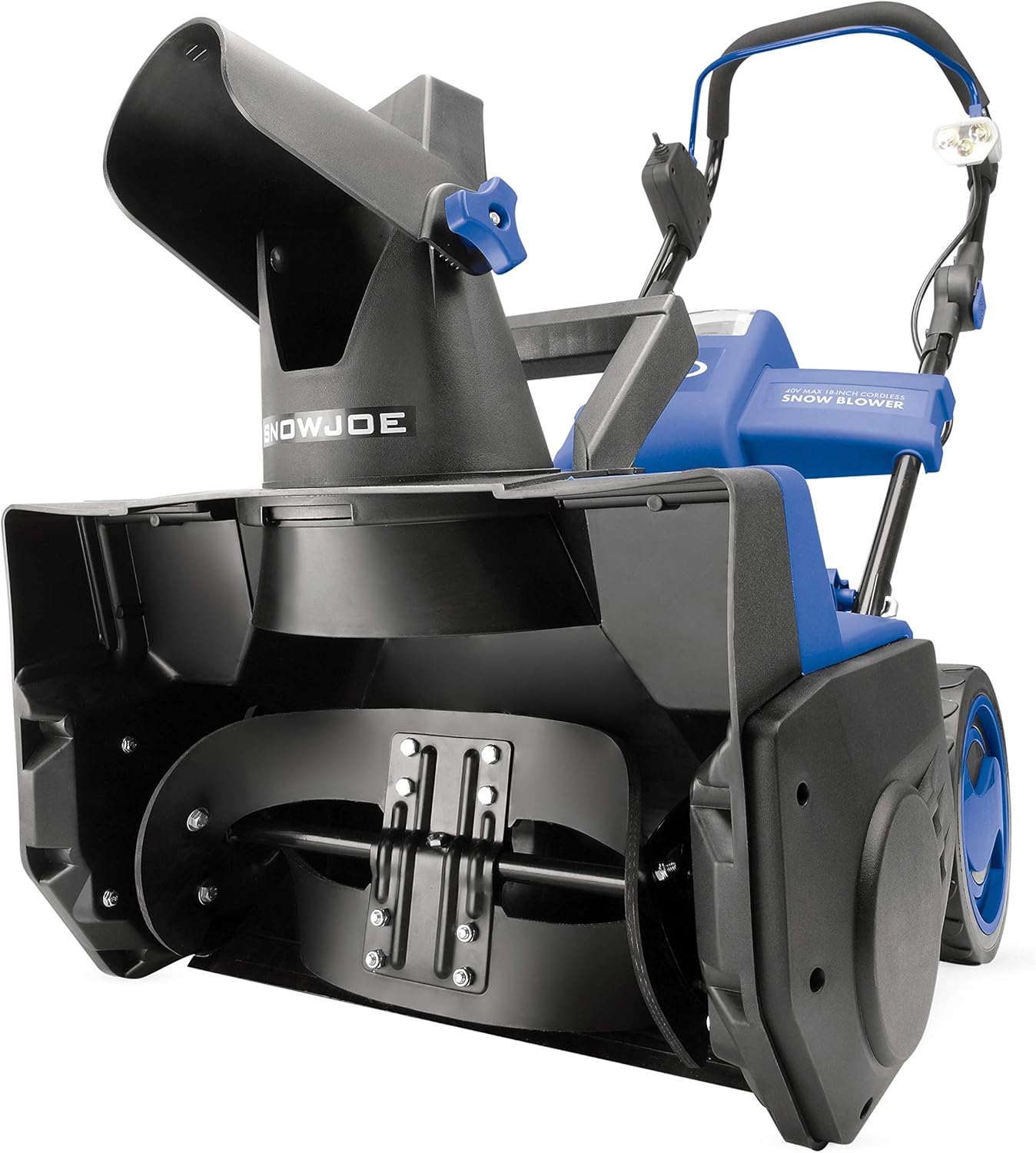 Snow Joe ION18SB-PRO 18-inch Cordless Snow Blower, front view