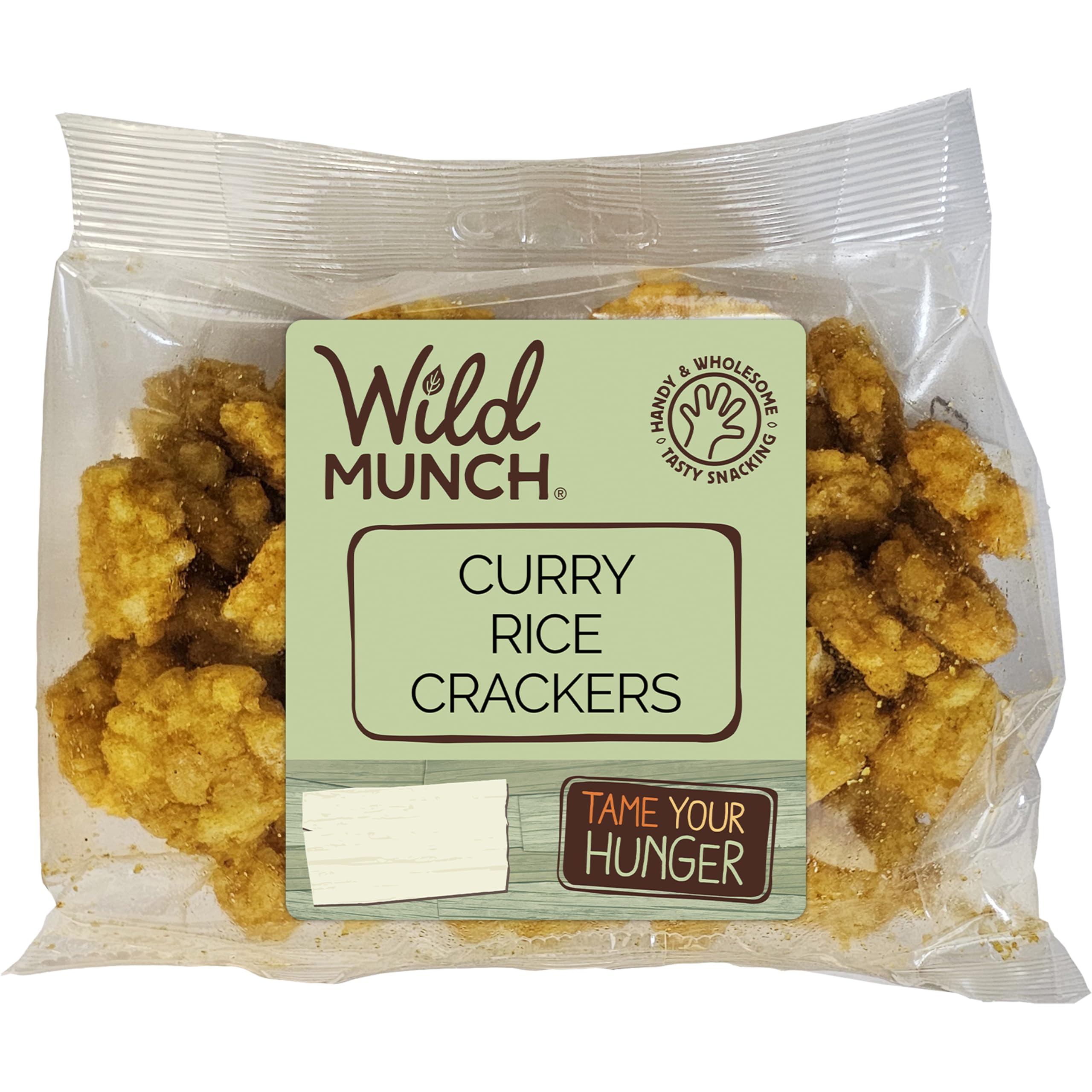 Wild Munch Curry Rice Crackers 125g, 125 g (Pack of 1)