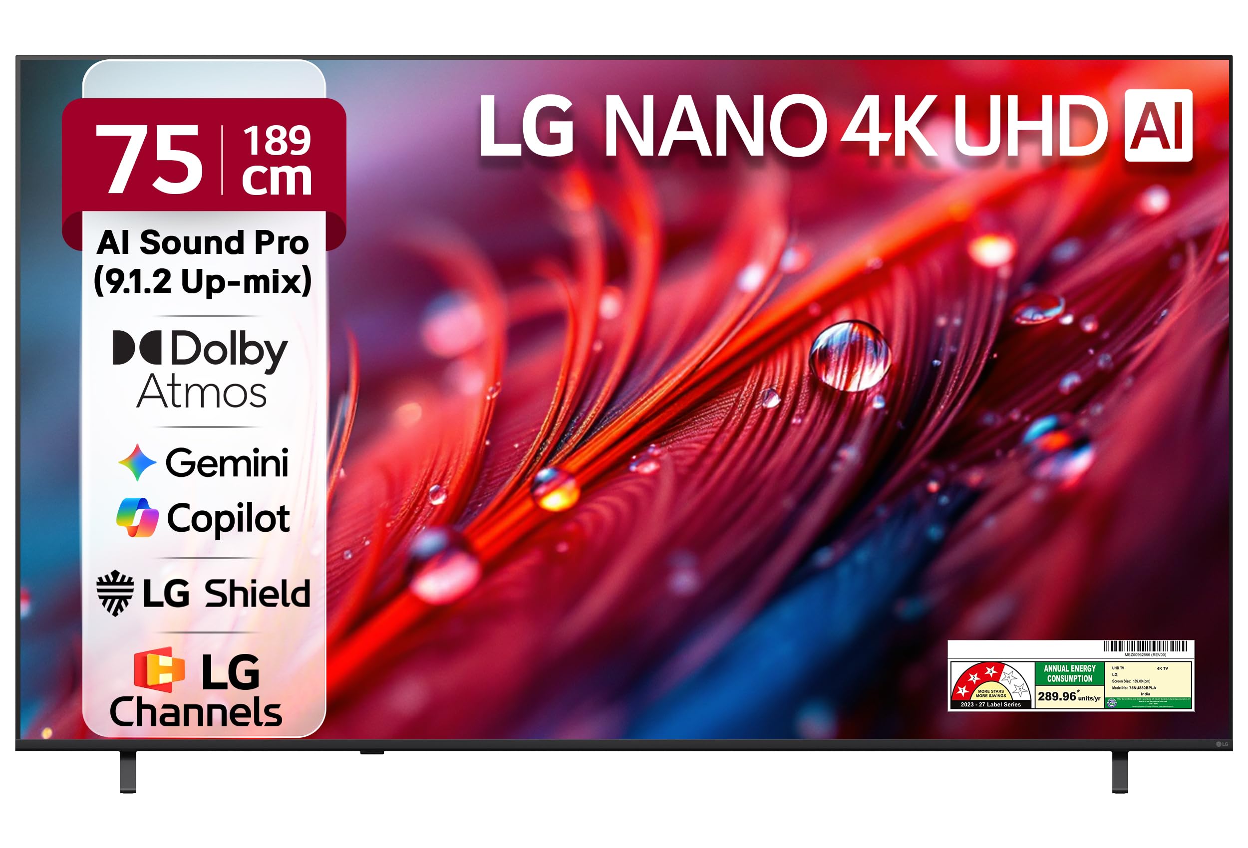 LG 189 cms (75 inches) NU87 AI Series Nano 4K Ultra HD Smart webOS LED TV 75NU870BPLA-image-15