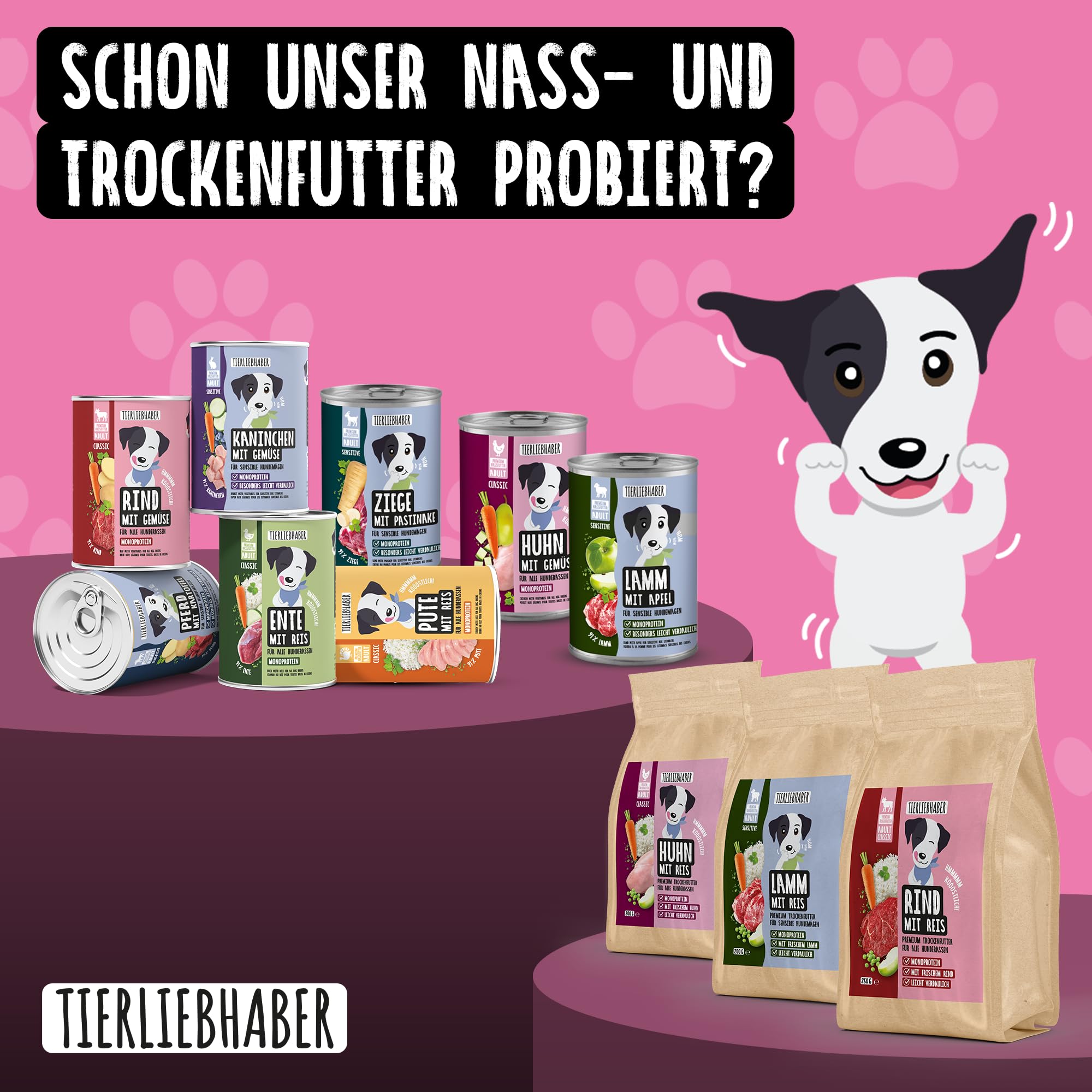 Analdrüsen Hund Drops – Tierärztlich entwickelte Analdrüsen Drops zur Verbesserung der Kotkonsistenz – Mit Bentonit & Flohsamenschalen Hund – Hundefutter Topping für empfindliche Anal-Drüsen – 350g