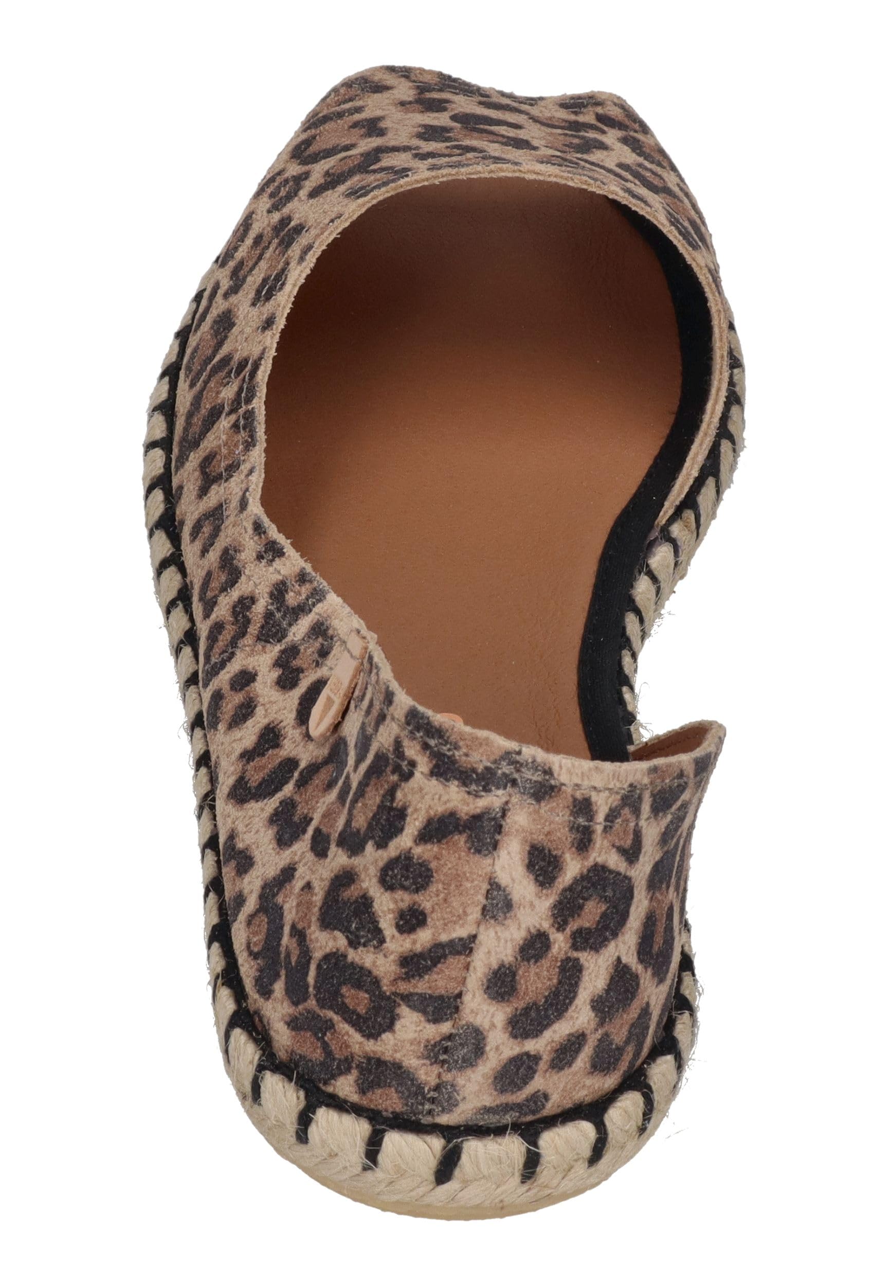 VERBENAS Damen Espadrilles Cruz Leo Camel
