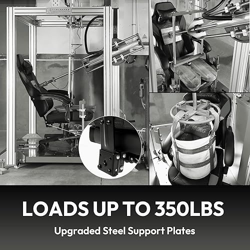 Miniatura 6 de Dowinx Silla de juegos con cojín de resorte de bolsillo, silla ergonómica de computadora con respaldo alto, silla de juego reclinable de piel