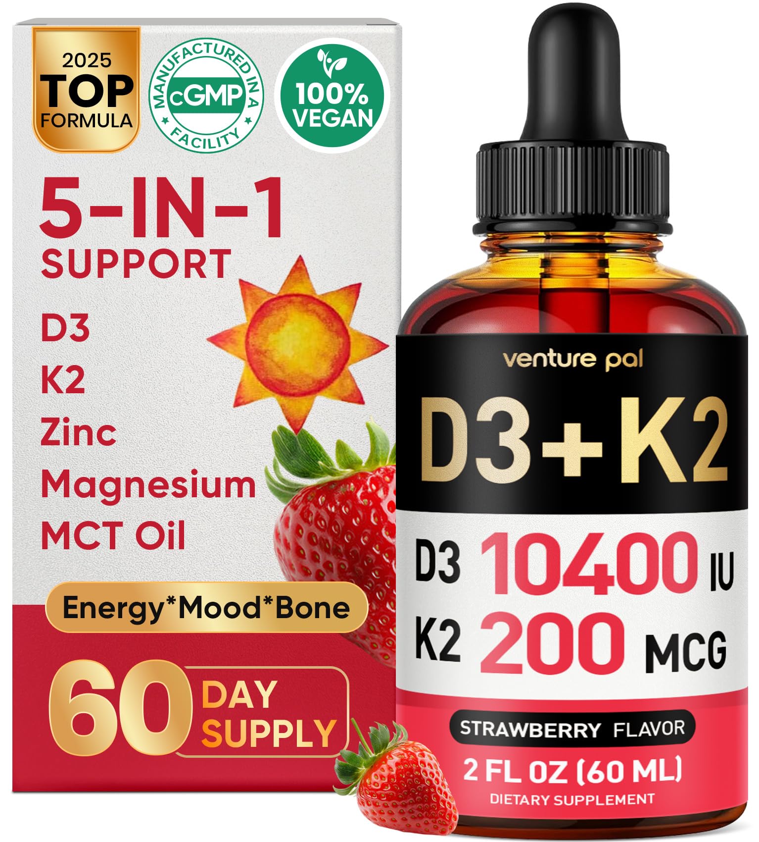 Venture Pal D3 K2 Drops