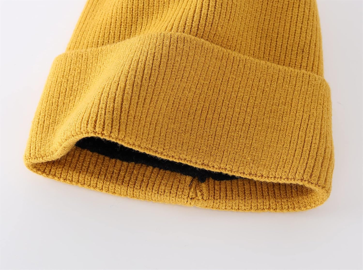 Connectyle Kids Beanie Hat Warm Winter Hats for Boys Girls Fleece Lined Knit Kids Hat for Ages 1-5