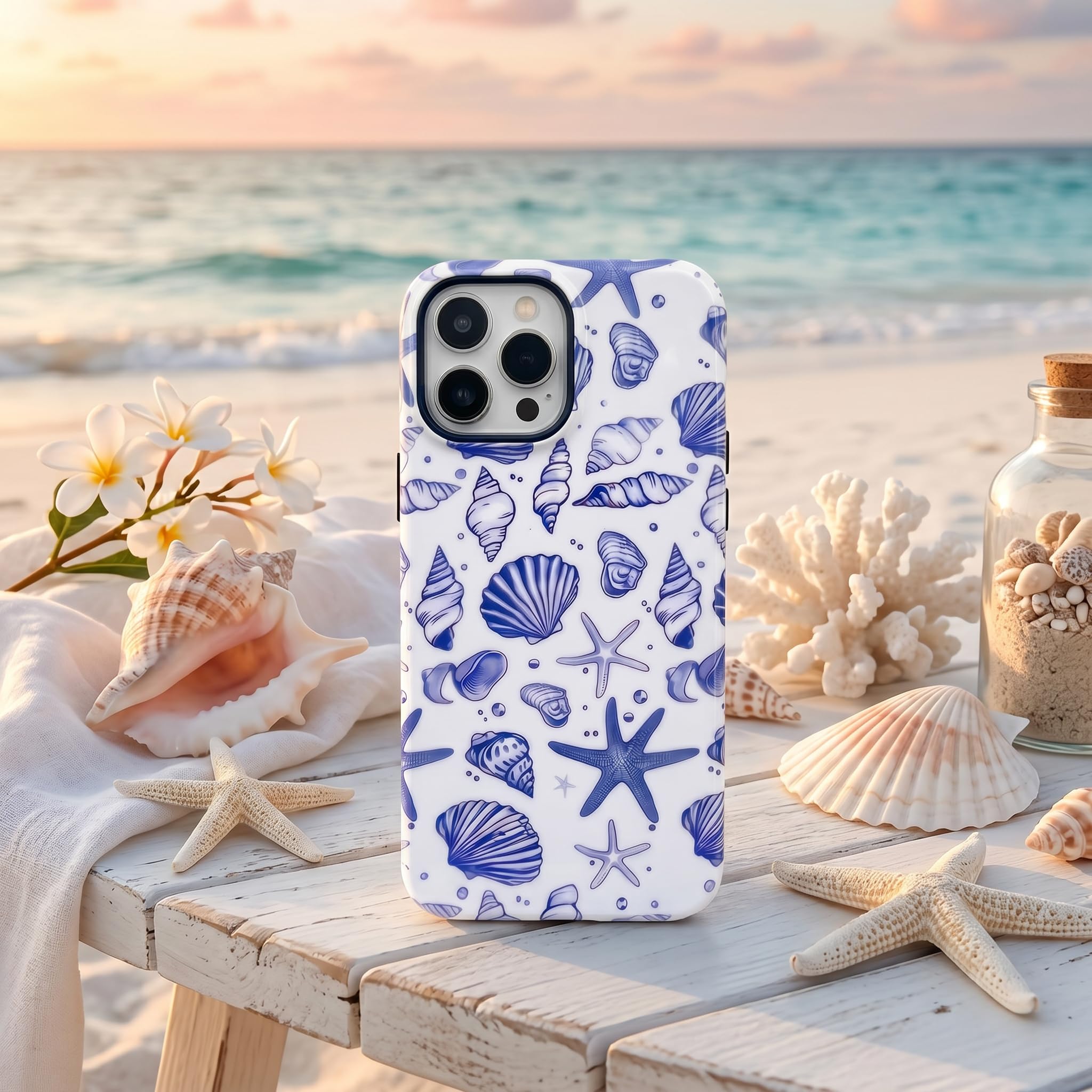 Amazon.com: XUNQIAN Compatible for iPhone 15 Pro Max Case, Coastal