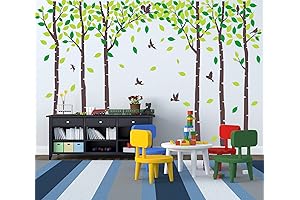 Giant Wall Tree for Classroom: Enchanting Jungle Forest Decor
