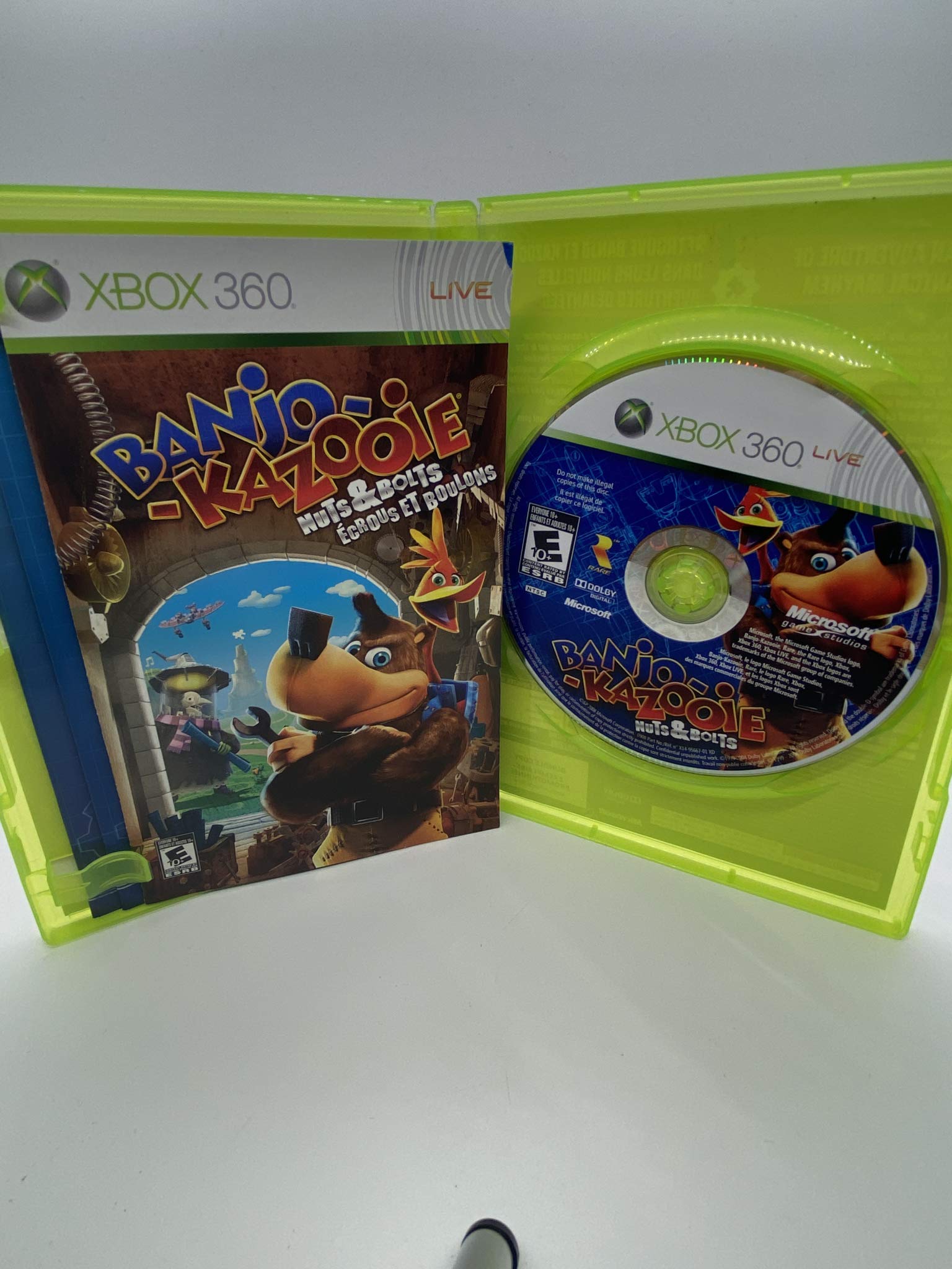 Jeu Banjo-Kazooie Nuts & Bolts VF Complet Xbox 360 - Bon état